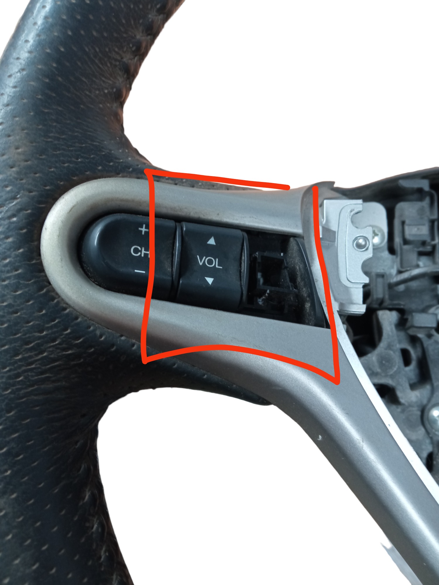 Volante Honda City 2009/2014 C/detalhes  Preto 4