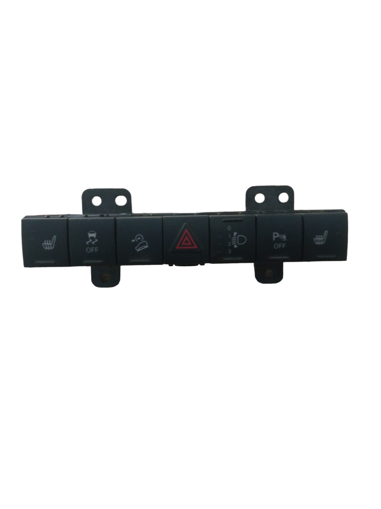 Botão Pisca Alerta Com Comandos Jeep Cherokee 2007/2009 Preto 1