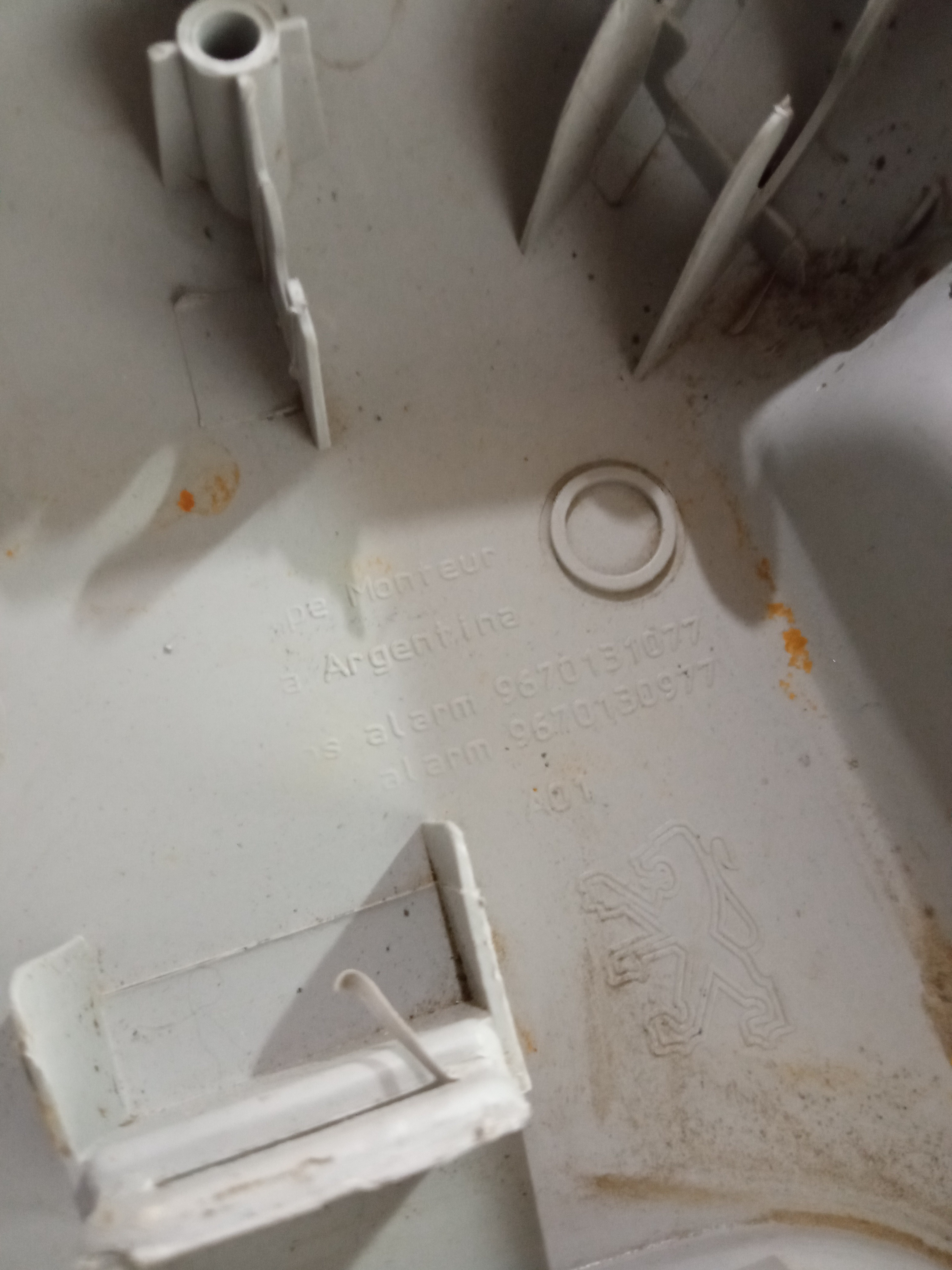 Moldura Luz Teto Peugeot 308 2013 2014 4