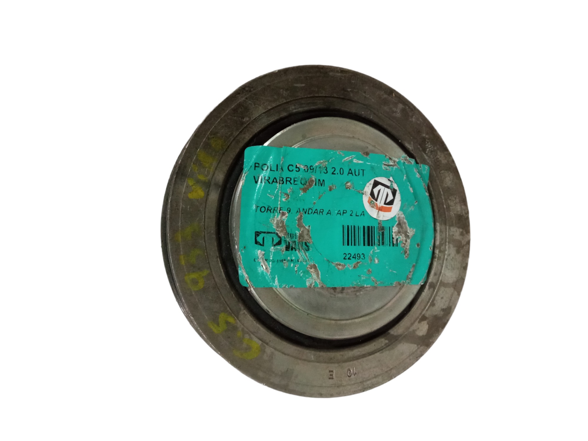 Polia Virabrequim Citroen C5 2009/2013 M.v