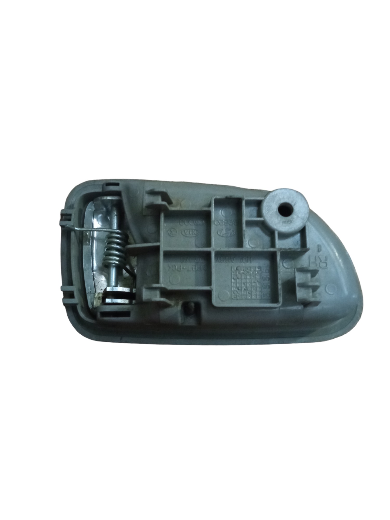 Maçaneta Interna Lado Direito Cromada Kia Picanto 2006/2011 Cinza Dianteira 3