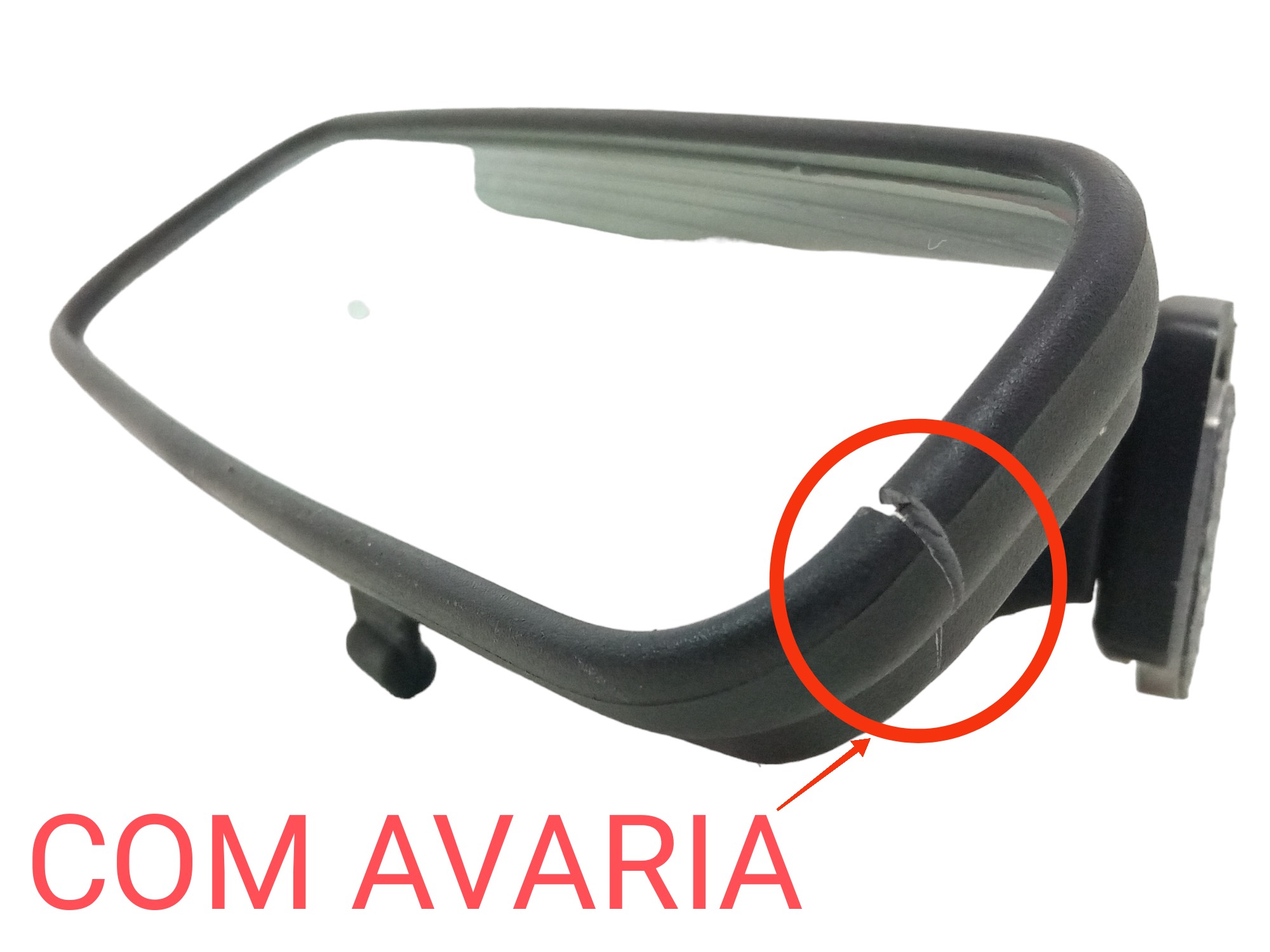 Espelho Retrovisor Interno Central Chery S18 2012 Original 2