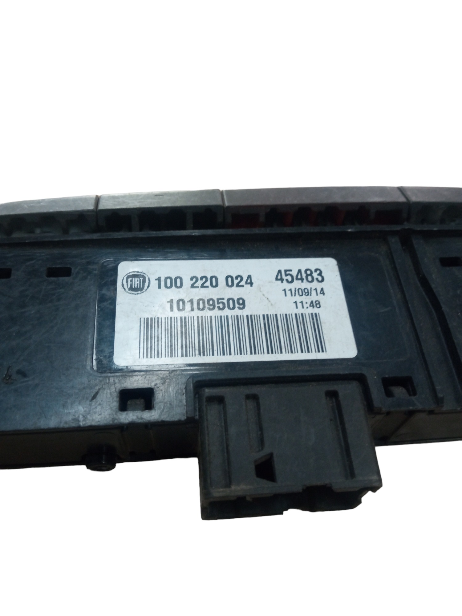 Interruptor Central Alerta Fiat Uno 2016/2021 Preto 5