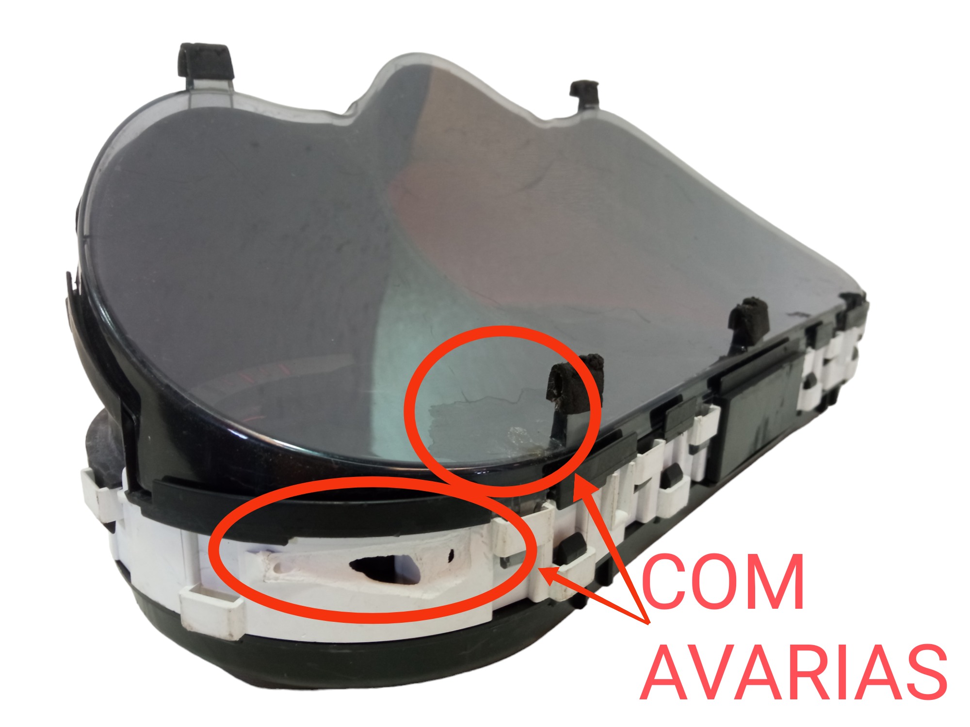 Painel De Instrumentos Kia Cerato 2009 2012 Original Usado Preto 3