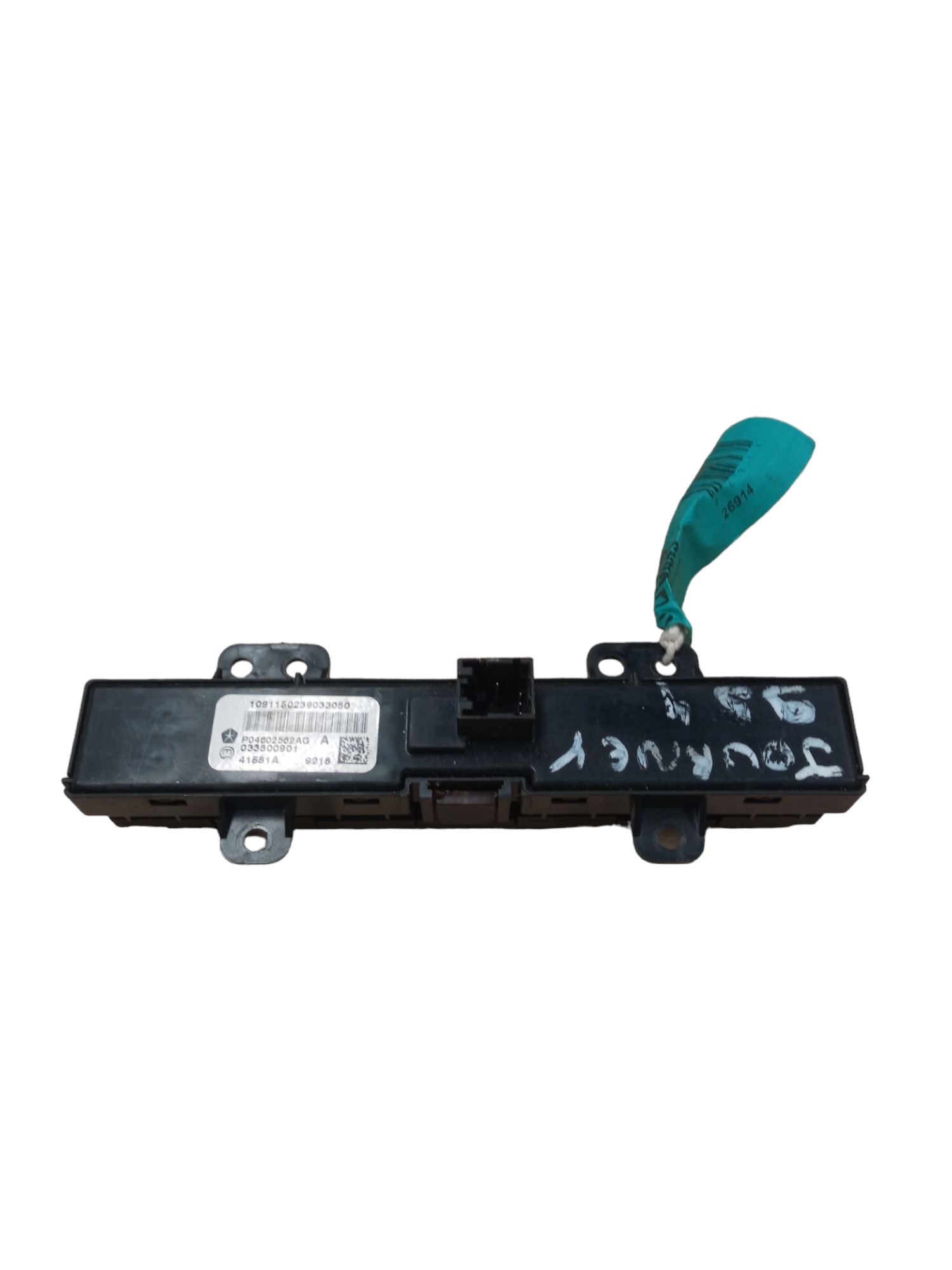 Botão Alerta Dodge Journey 2009/2010 M.v  Preto 3