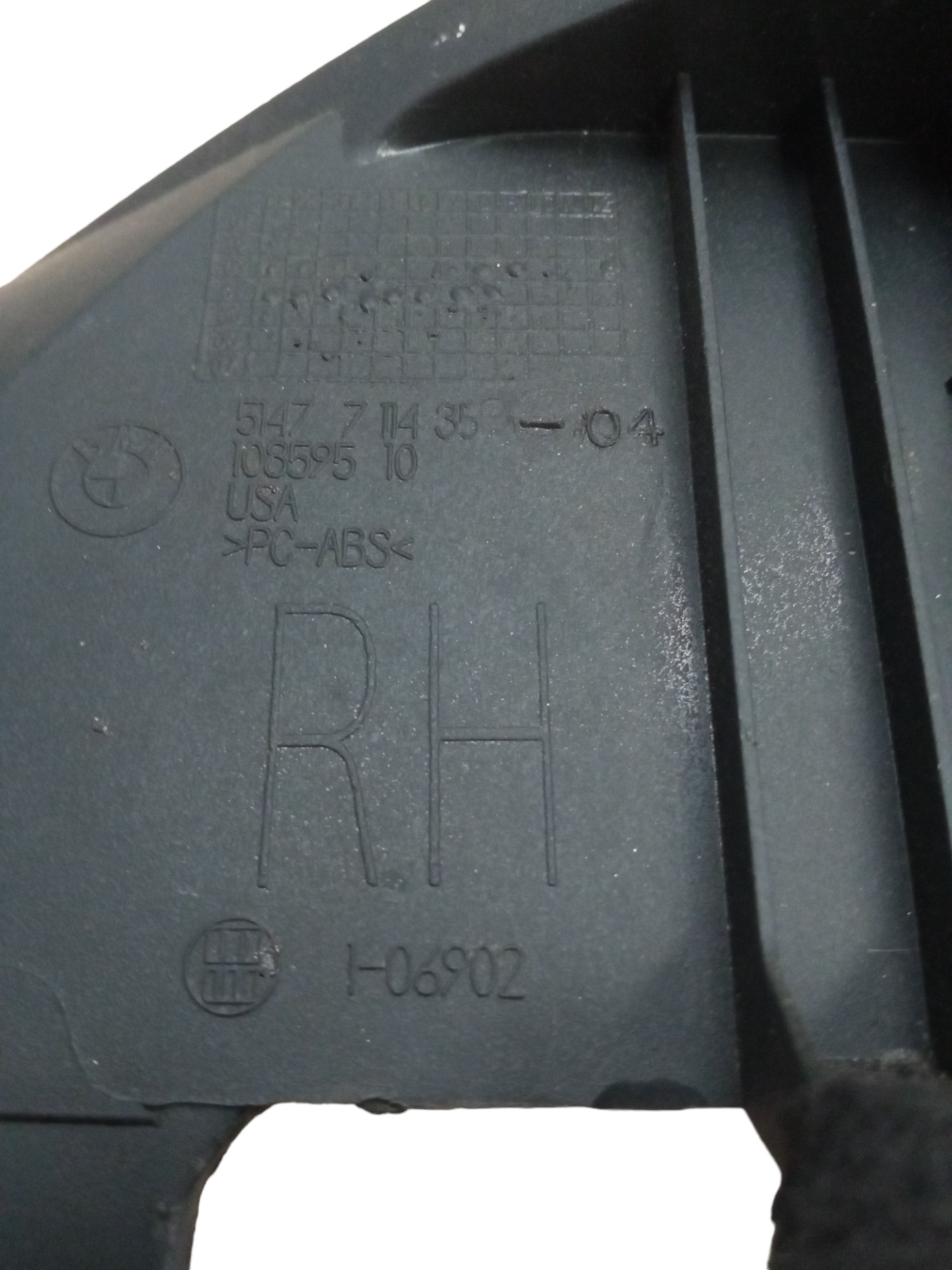 Tampa Muldura Coluna Pilar Tras/esquerdo Bmw X5 2003/2013 5
