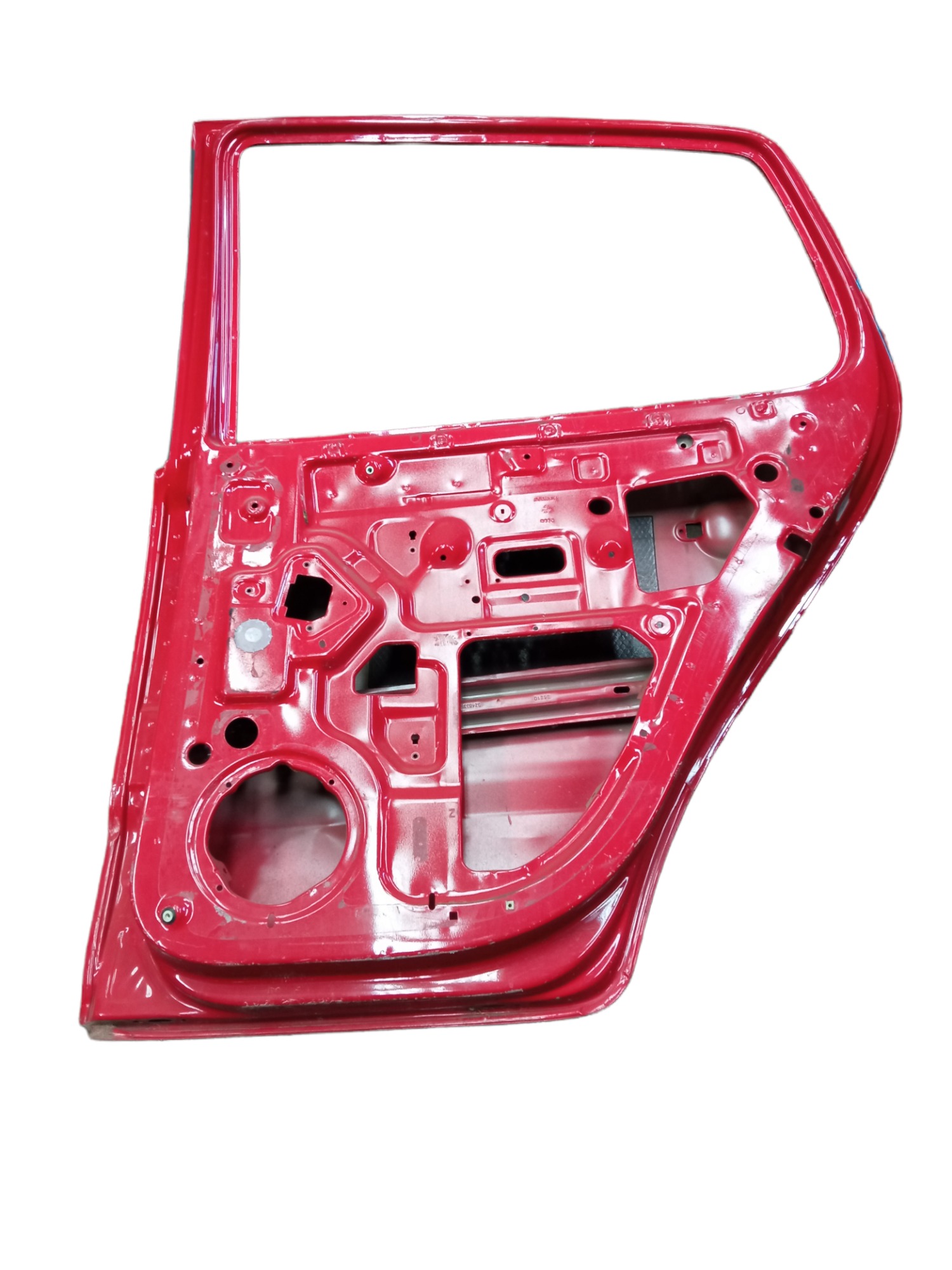 Porta Traseira Direita Vw Crossfox 2010 A 2014 Dois Furos 2