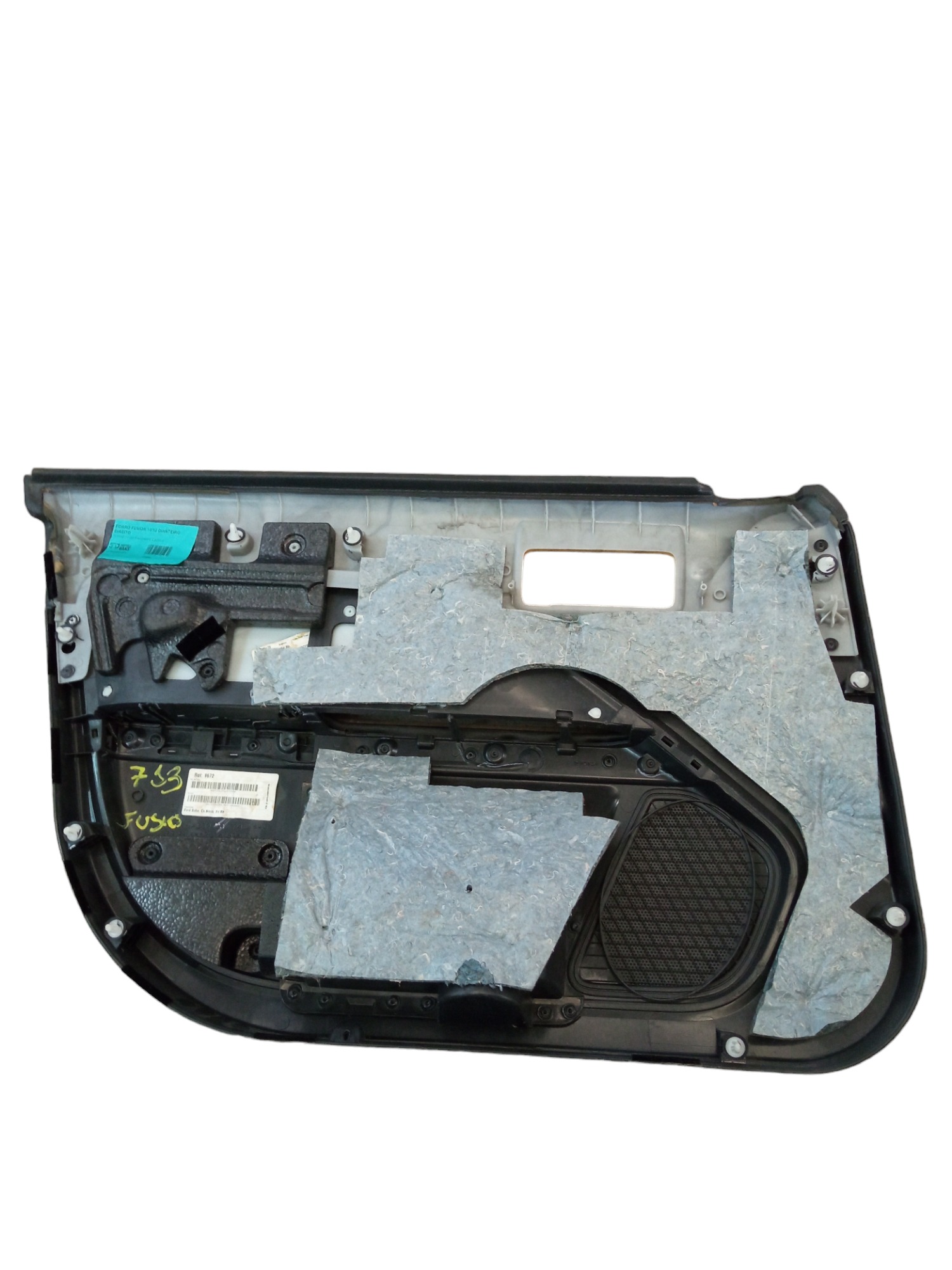 Forro Porta Dianteira Direita Ford Fusion 2007 A 2010 Usado  Preto 4