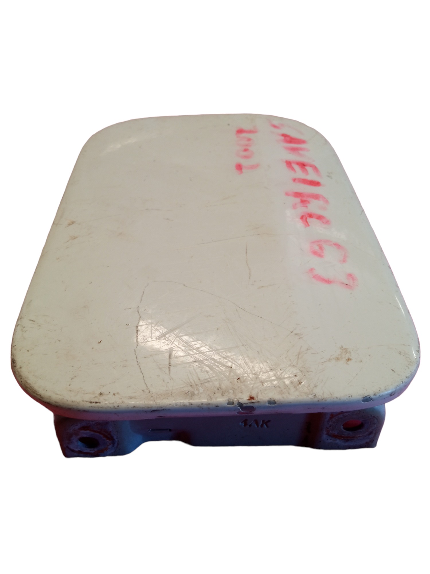 Portinhola Tanque De Combustível Gol G3/g4 00/14 C/detalhes Branco 1 3