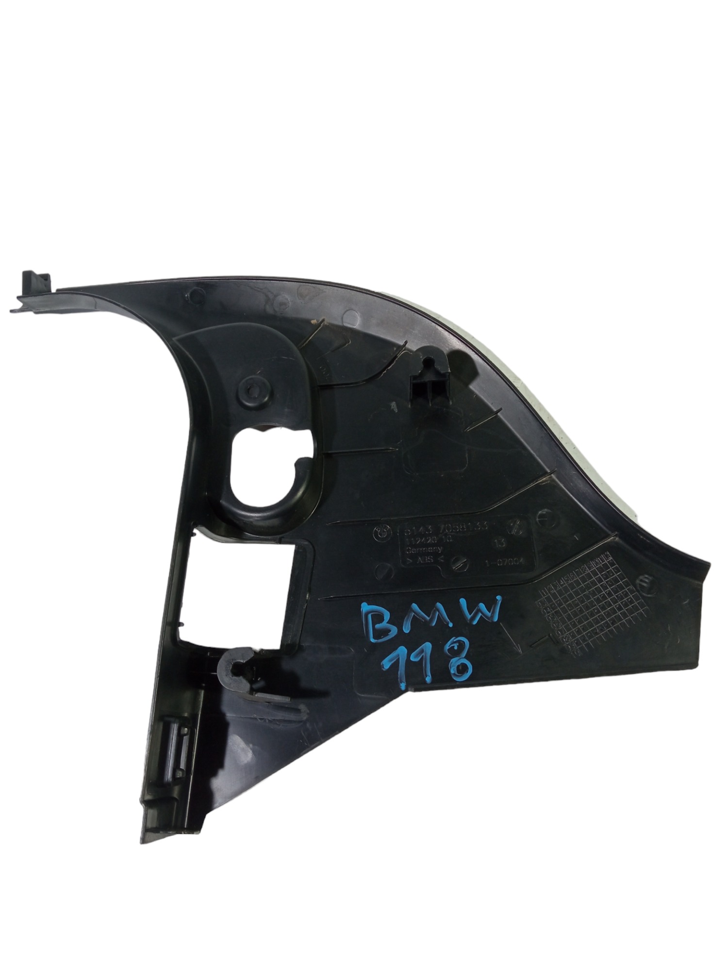 Moldura Acabamento Inferior Esquerdo Bmw 118i 120i 320i 2010 4