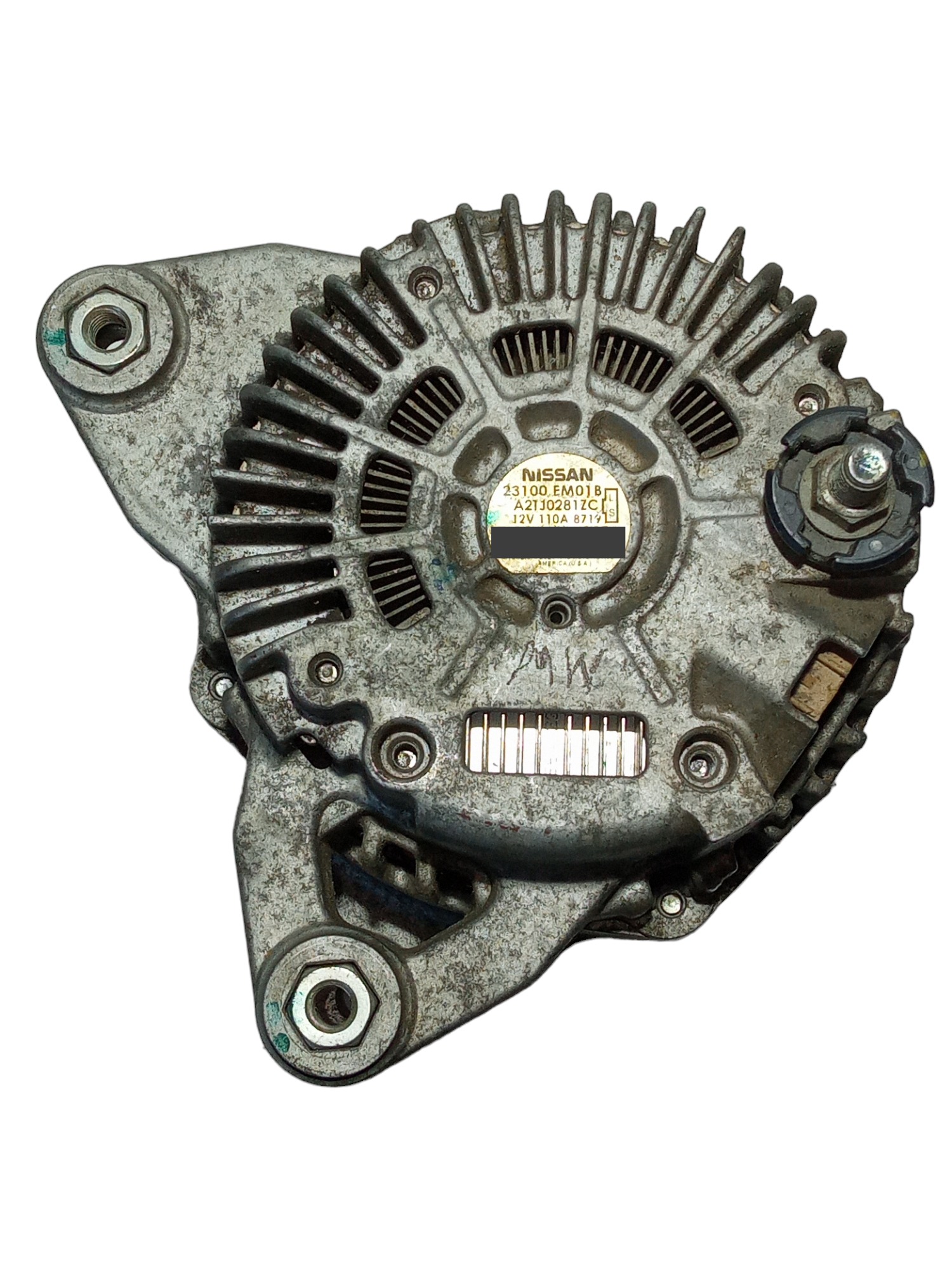 Alternador Nissan Sentra 2008 A 2012 2 0 16v Original Usado 2
