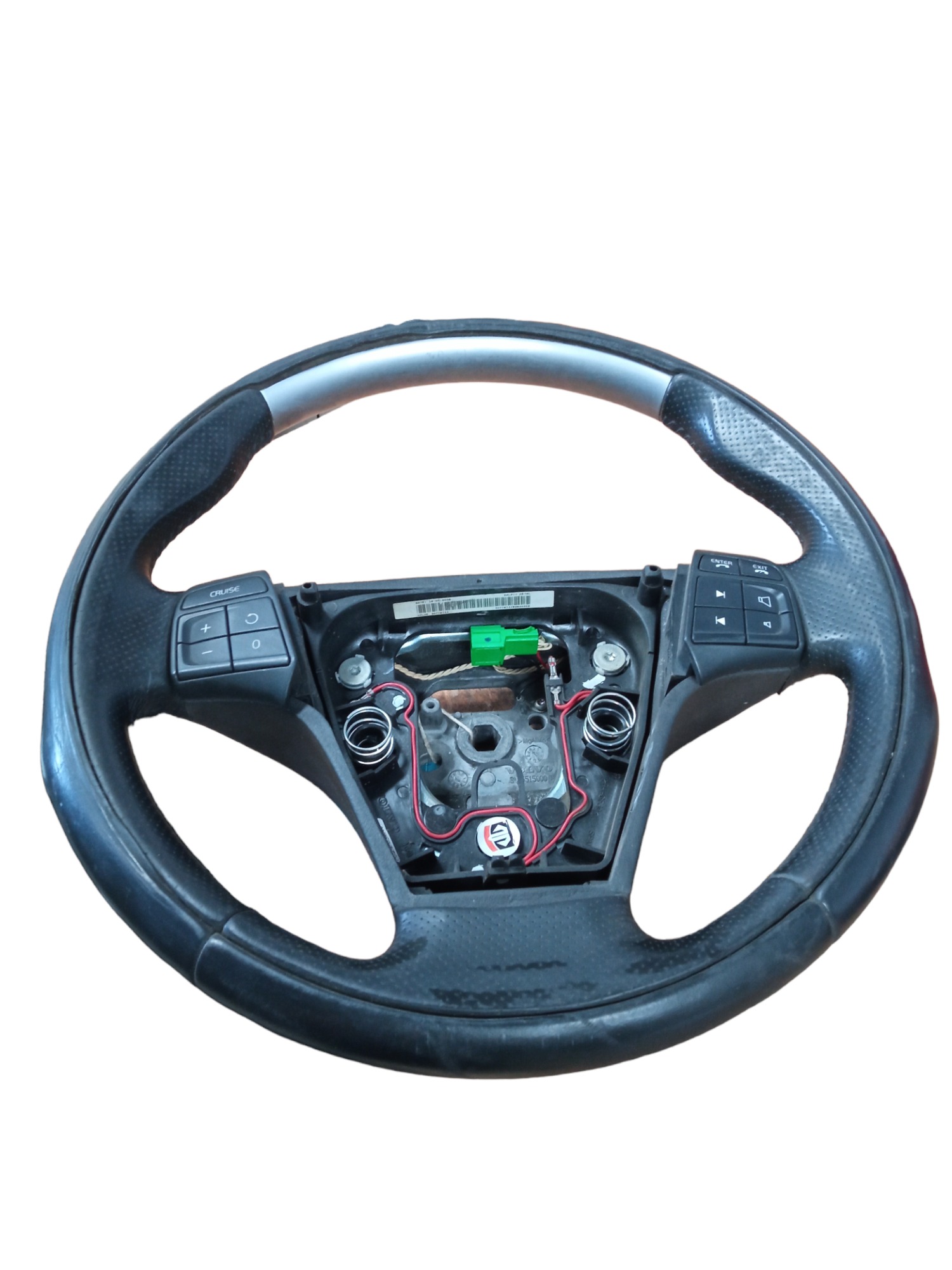 Volante Volvo S40 2008/2010 C/detalhes  Preto 2