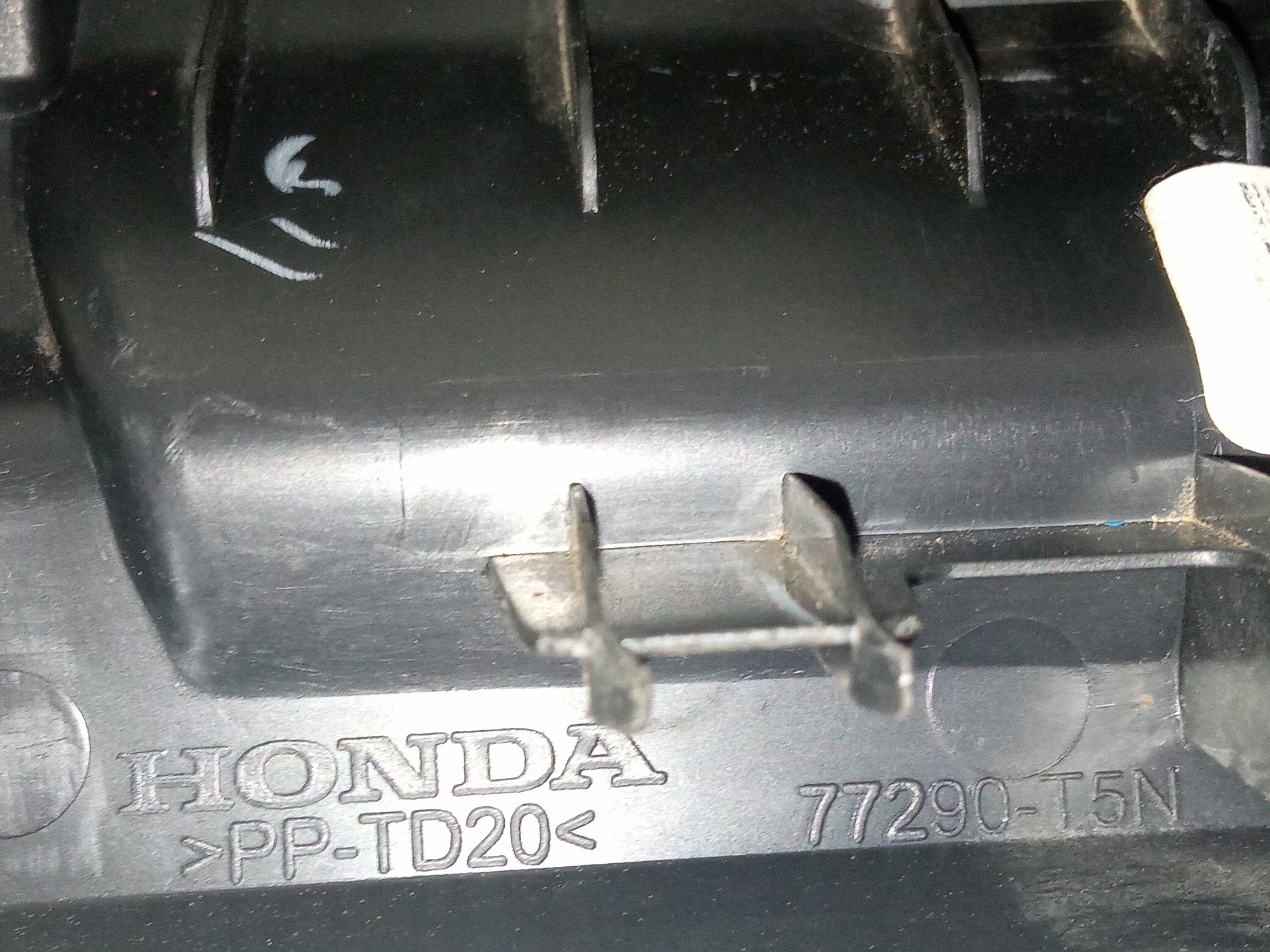 Moldura Painel Entrada Usb Aux Tomada 12v Honda Fit 2017 3