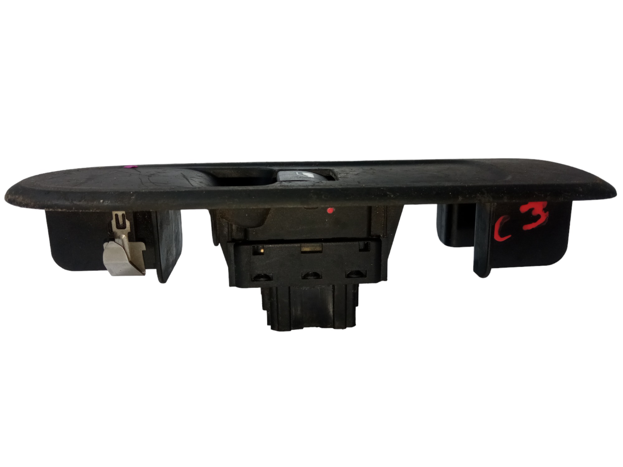 Moldura Botao Vidro Eletrico Dianteiro Direito Citroen C3 3