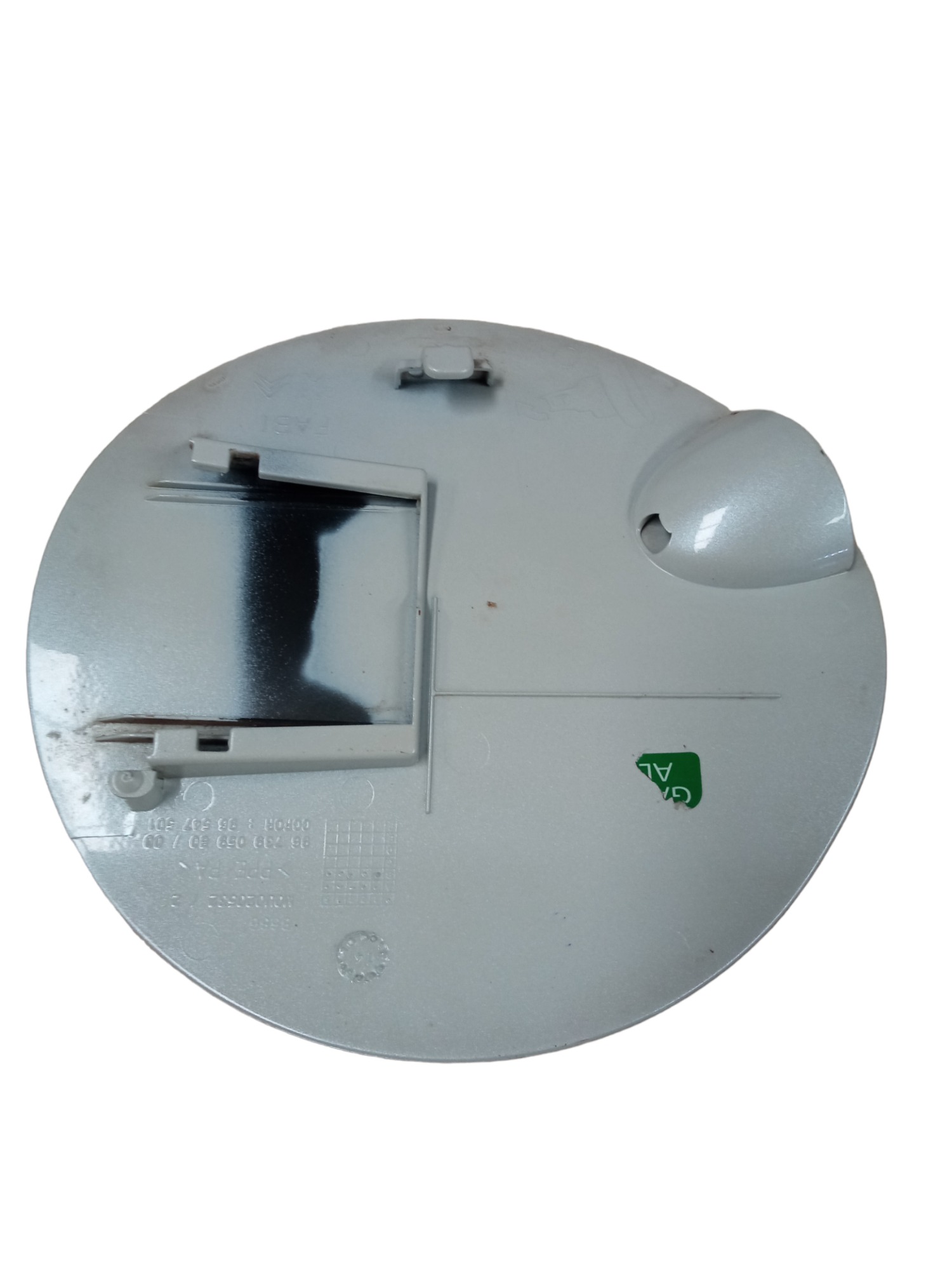 Tampa Tanque Combustível Peugeot 208 2014/2019  Branco 2014 3