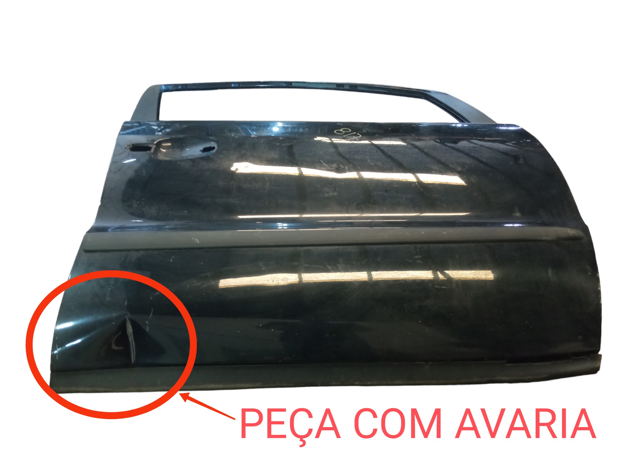 Porta Dianteira Direita Mercedes Classe A 160 190 99 A 2005  Dianteira Direito Preto 2