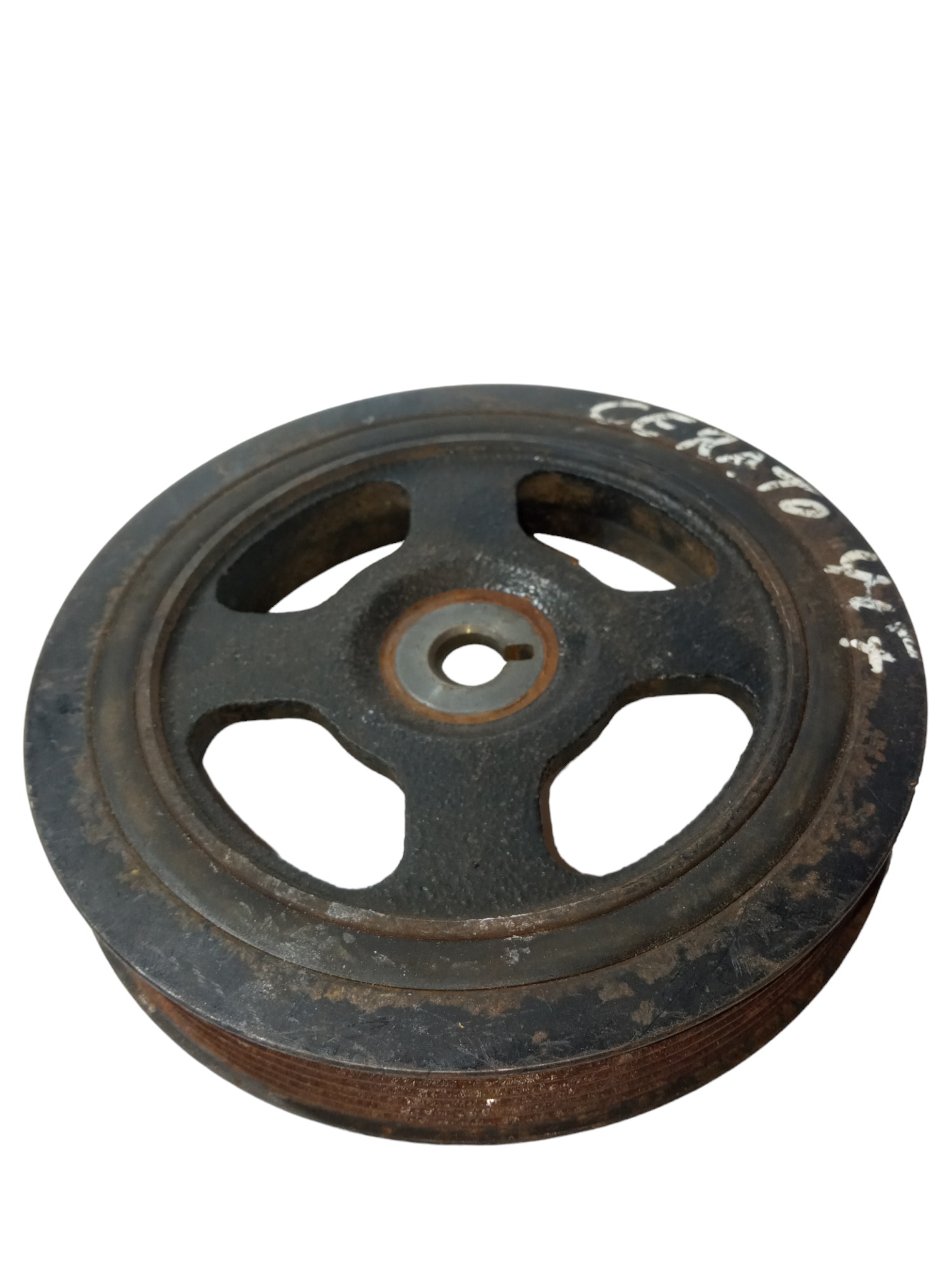 Polia Virabrequim Kia Cerato 2011 1 6 16v Original Usado 2