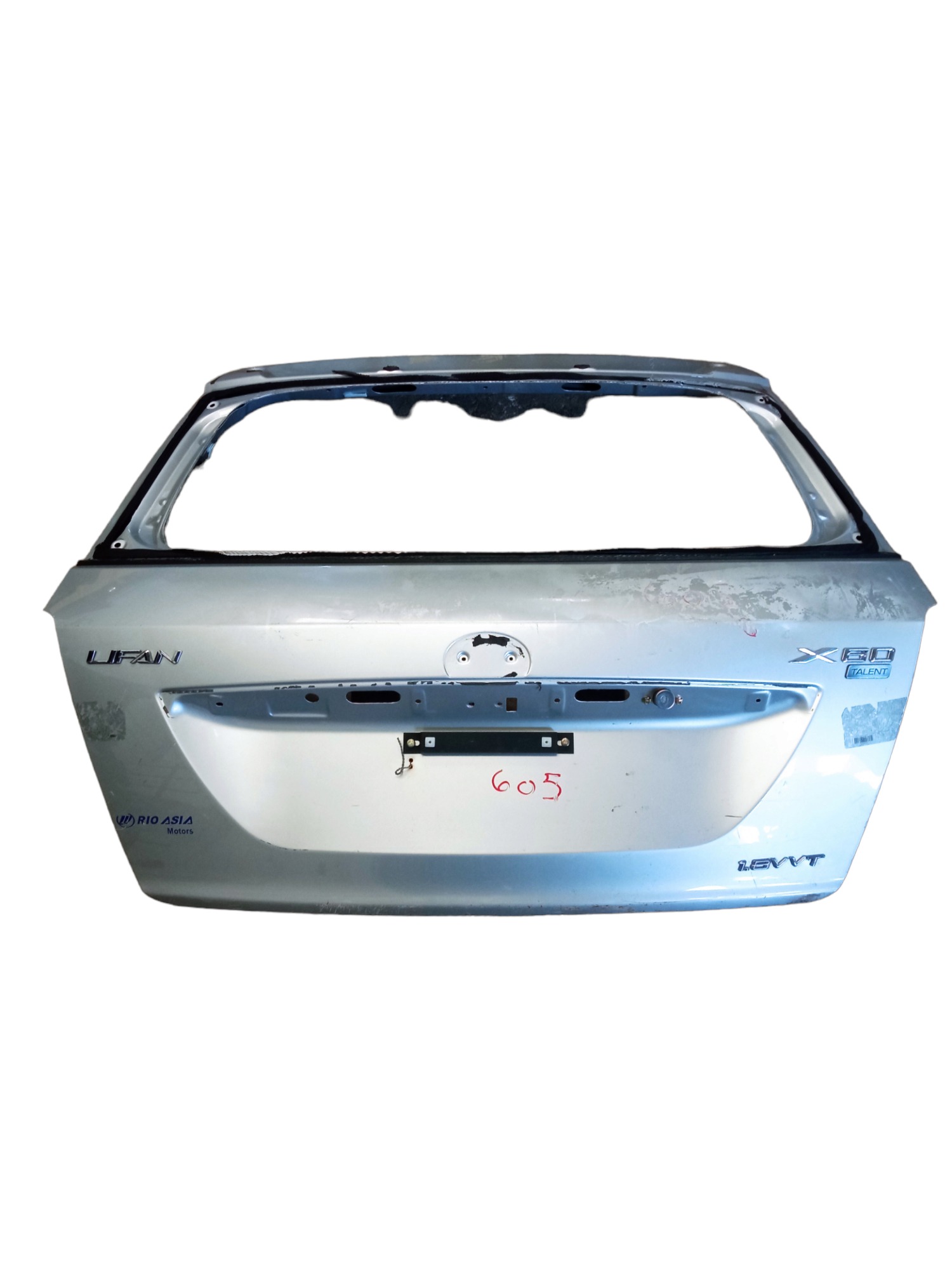 Tampa Traseira Lifan X60 2011 2012 2013 2014 2015 2016 2017 Cinza 2