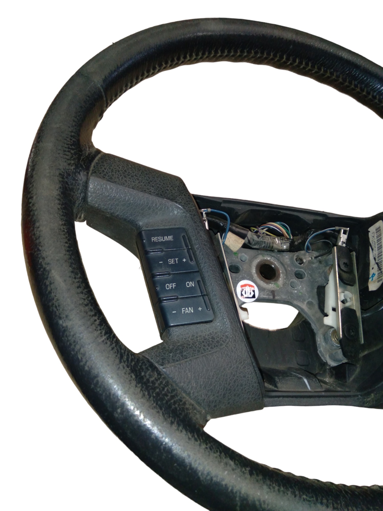Volante Simples Ford Fusion 2006 A 2008 M.v Preto 4