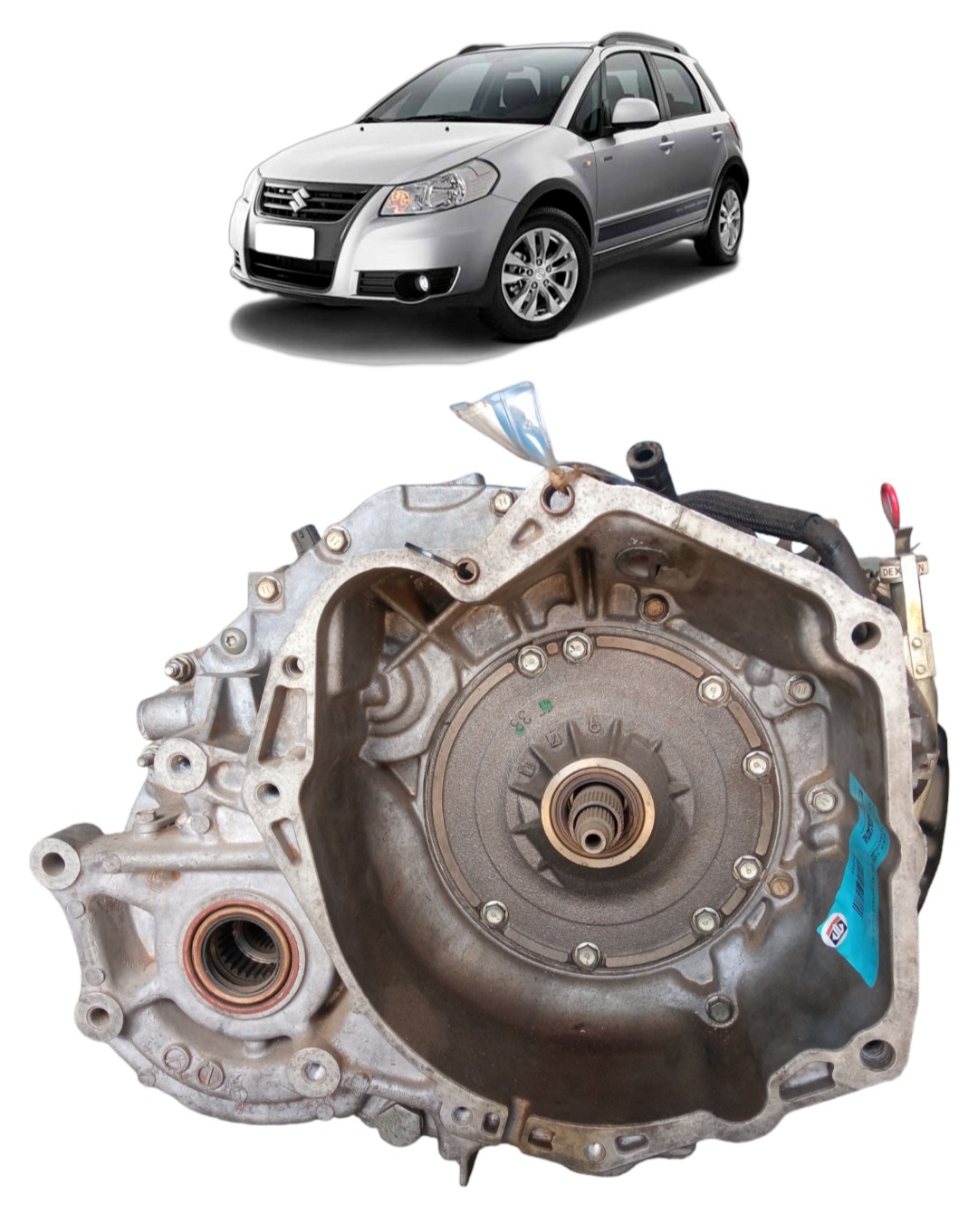 Caixa Marcha Cambio Automatico  Sx4 2010 2012 2 0 4×4 Usada 1