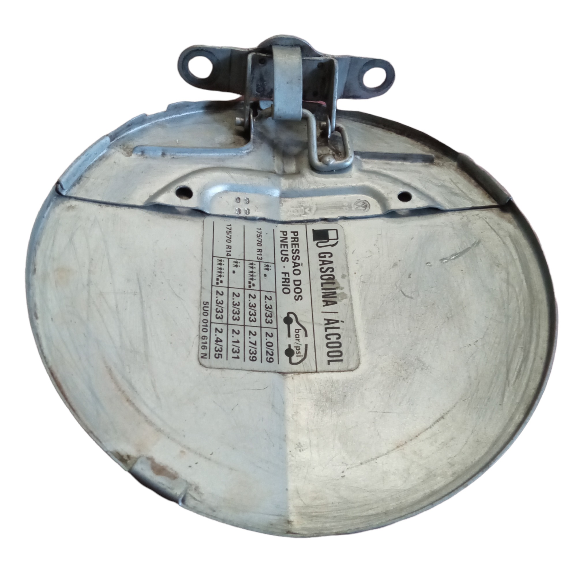 Portinhola Tanque De Combustível Gol G5 Original  Prata 4