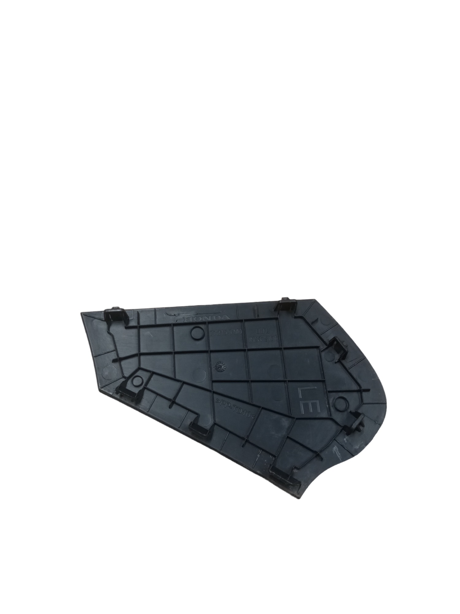 Acabamento Lateral Esquerdo Painel Honda City 2009/2014 Preto 3