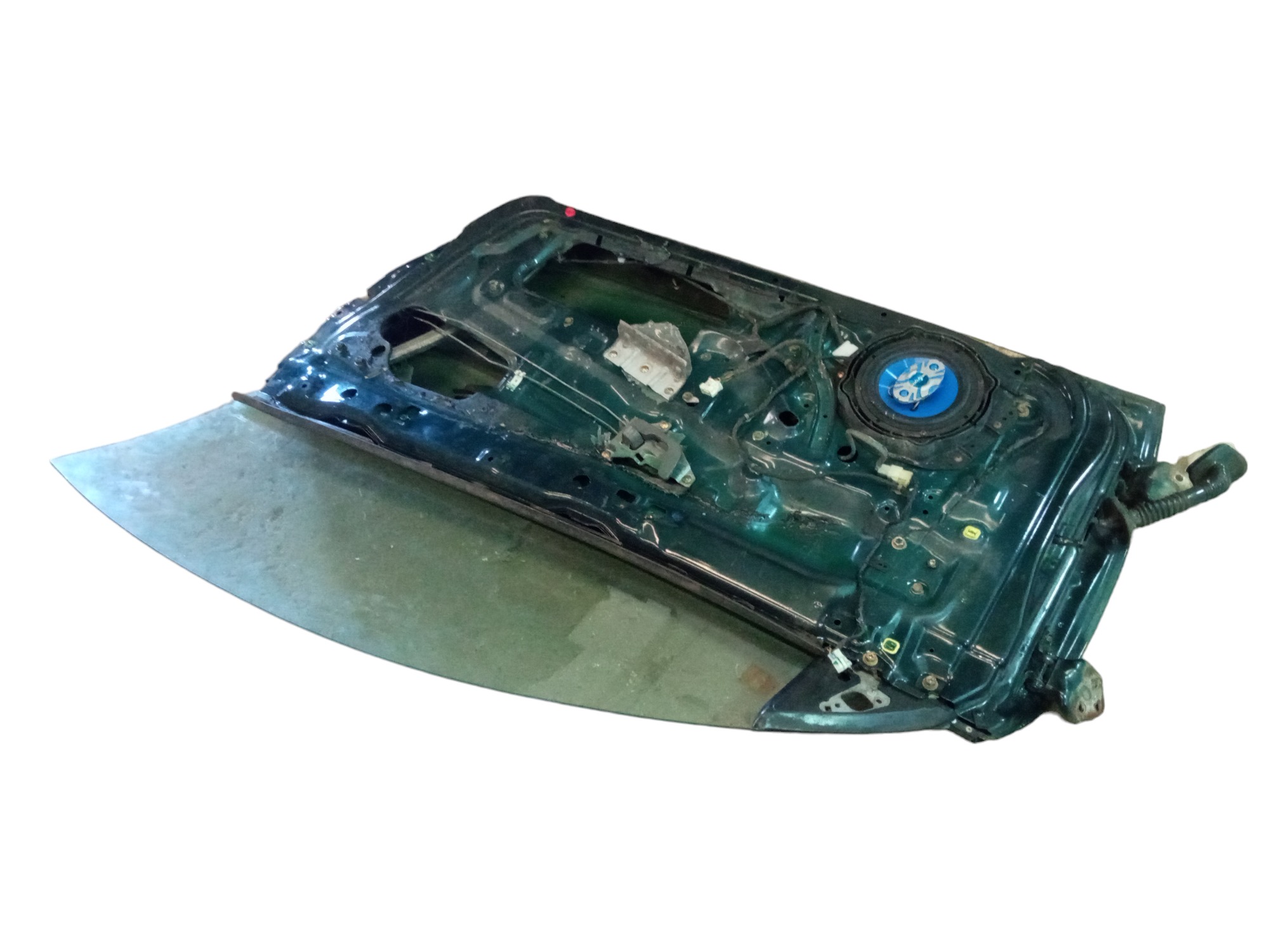 Porta Dianteira Direita Mitsubishi Eclipse 95 A 98 So Lata  Dianteira Direito Verde 5