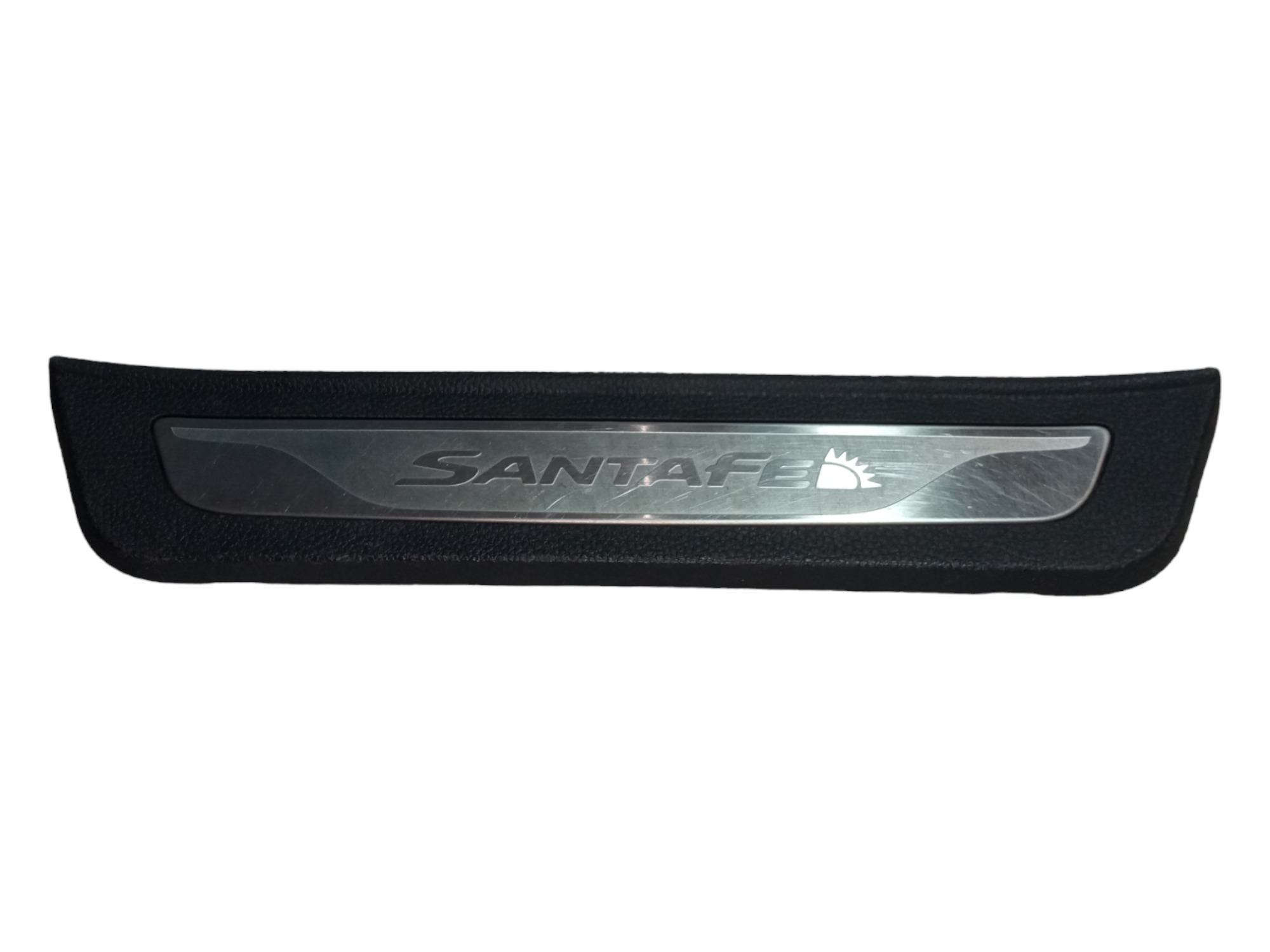 Soleira Externa Traseira Direita Hyundai Santa Fe 2014 Preto 1