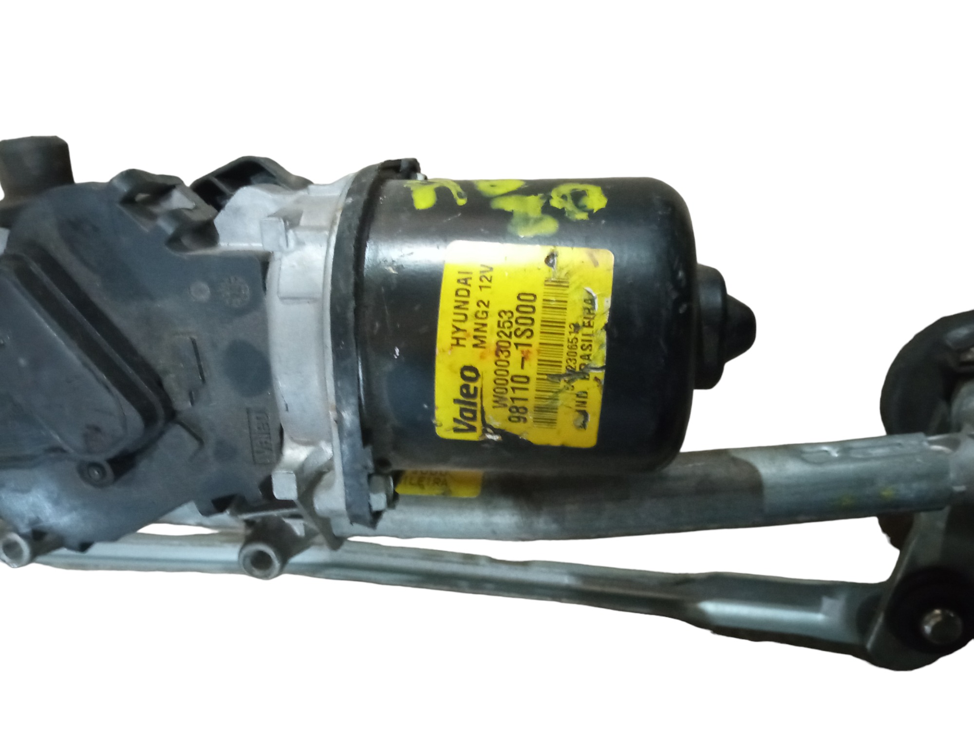 Mecanismo C/motor Limpador Para-brisa Hyundai Hb20 M.v 5