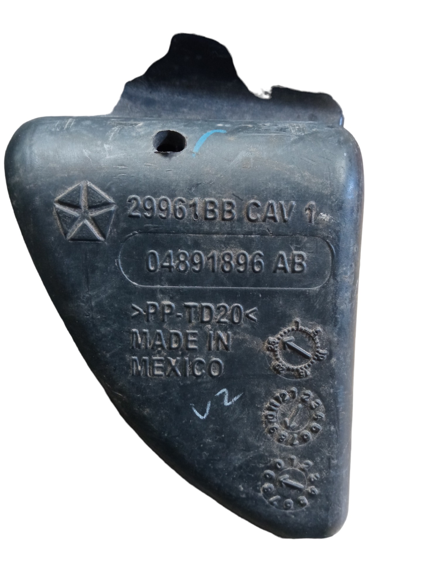 Acoplamento Da Caixa Filtro De Ar Dodge Journey 2009/2014 5