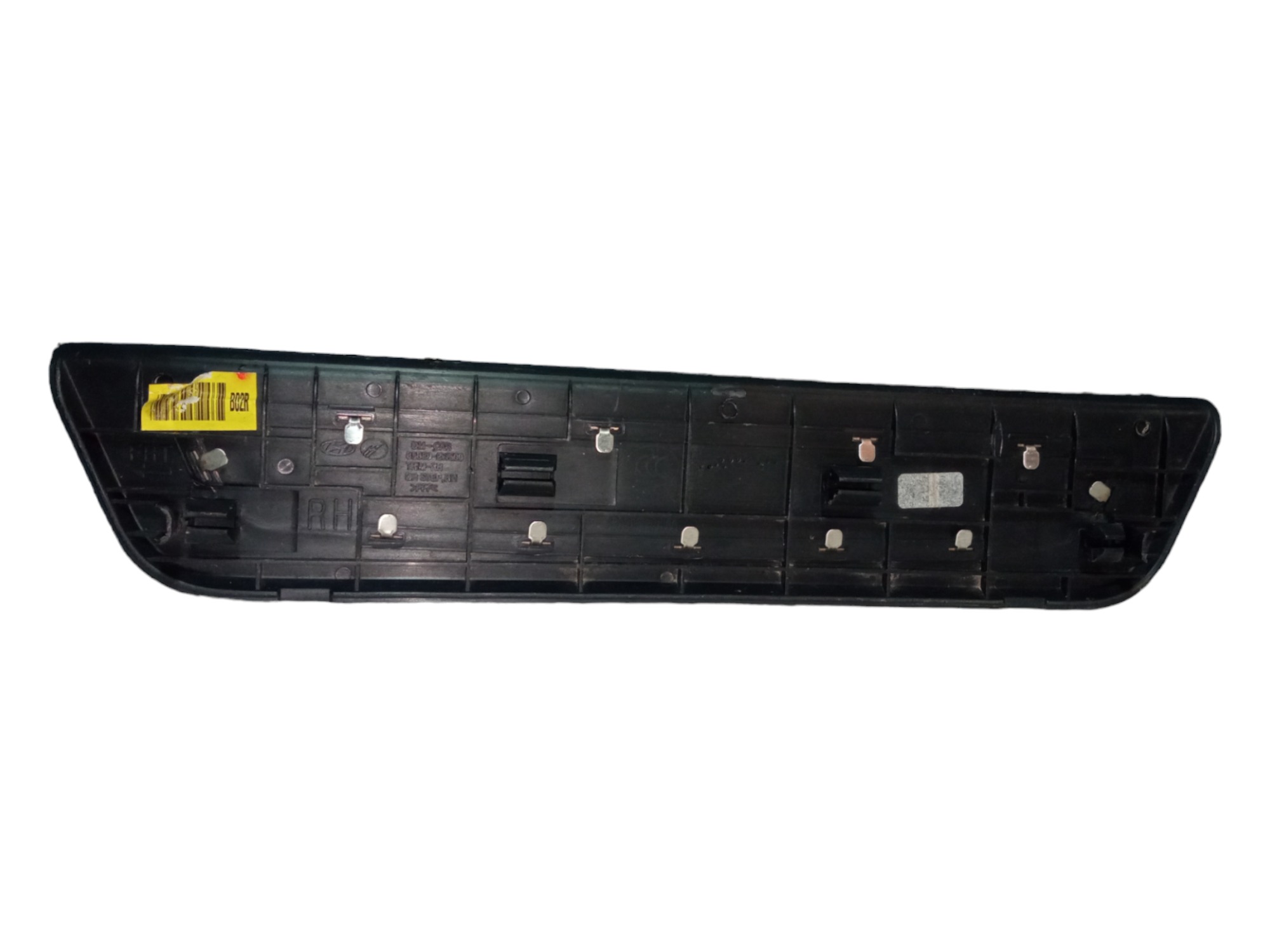 Soleira Externa Traseira Direita Hyundai Santa Fe 2014 Preto 3