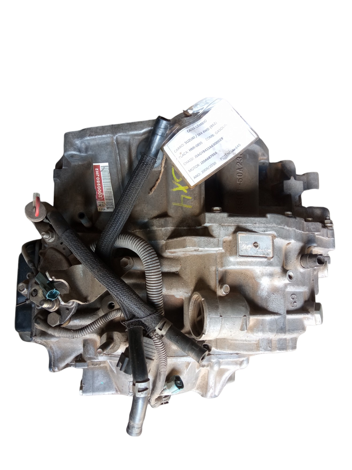 Caixa Marcha Cambio Automatico  Sx4 2010 2012 2 0 4×4 Usada 5