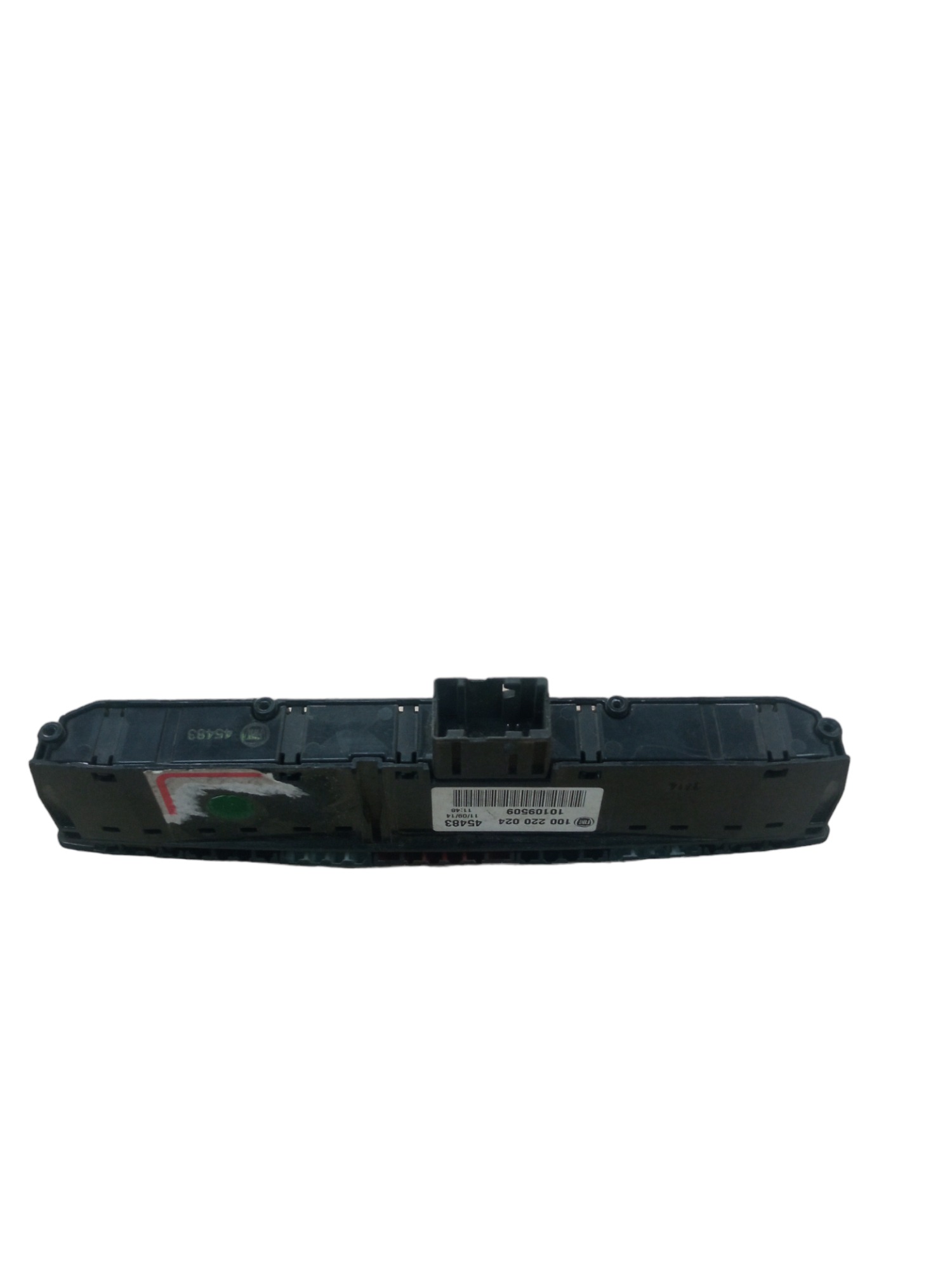 Interruptor Central Alerta Fiat Uno 2016/2021 Preto 3