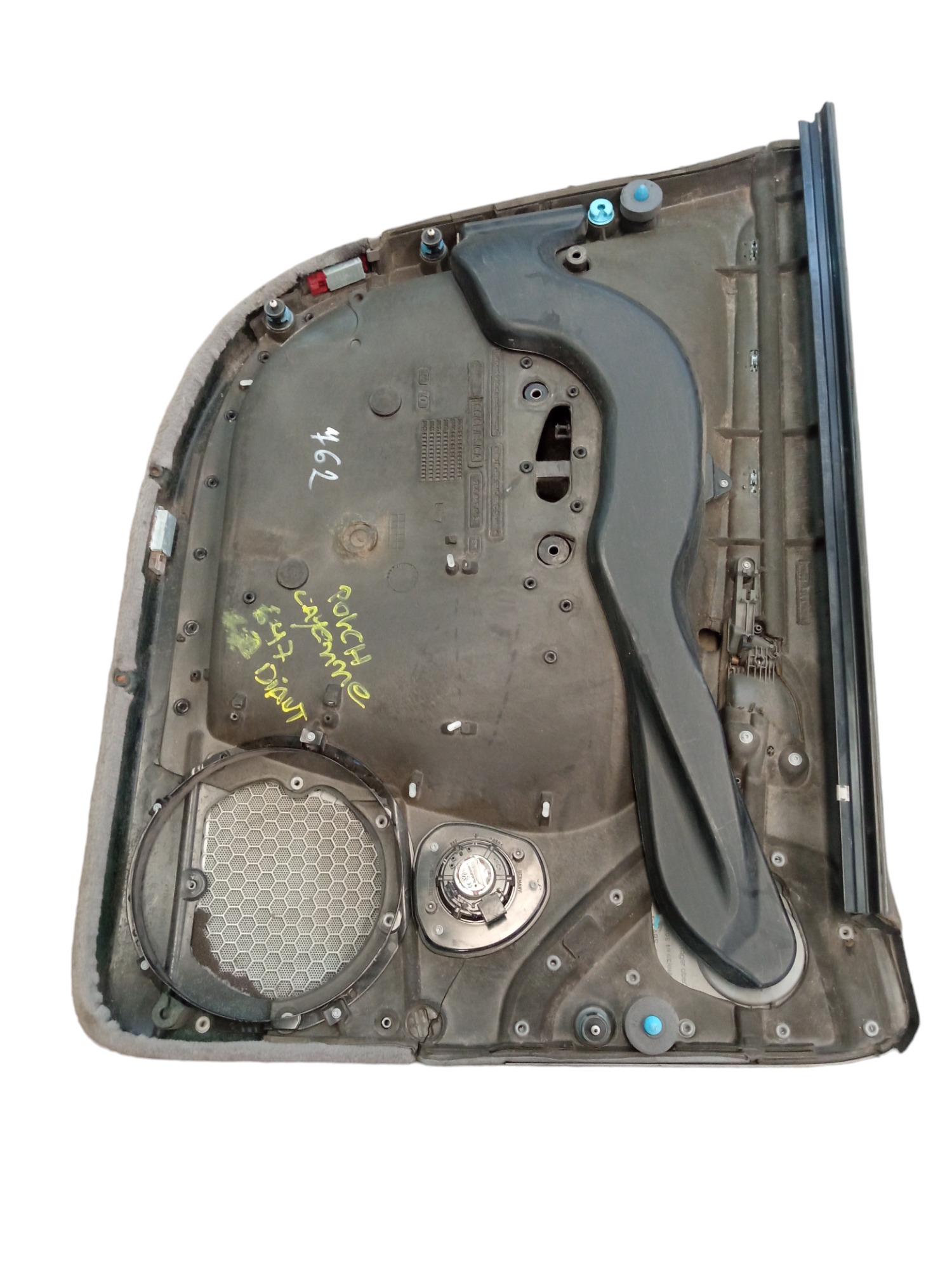 Forro Porta Dianteira Direita Porsche Cayenne 2009 Original  Cinza 6