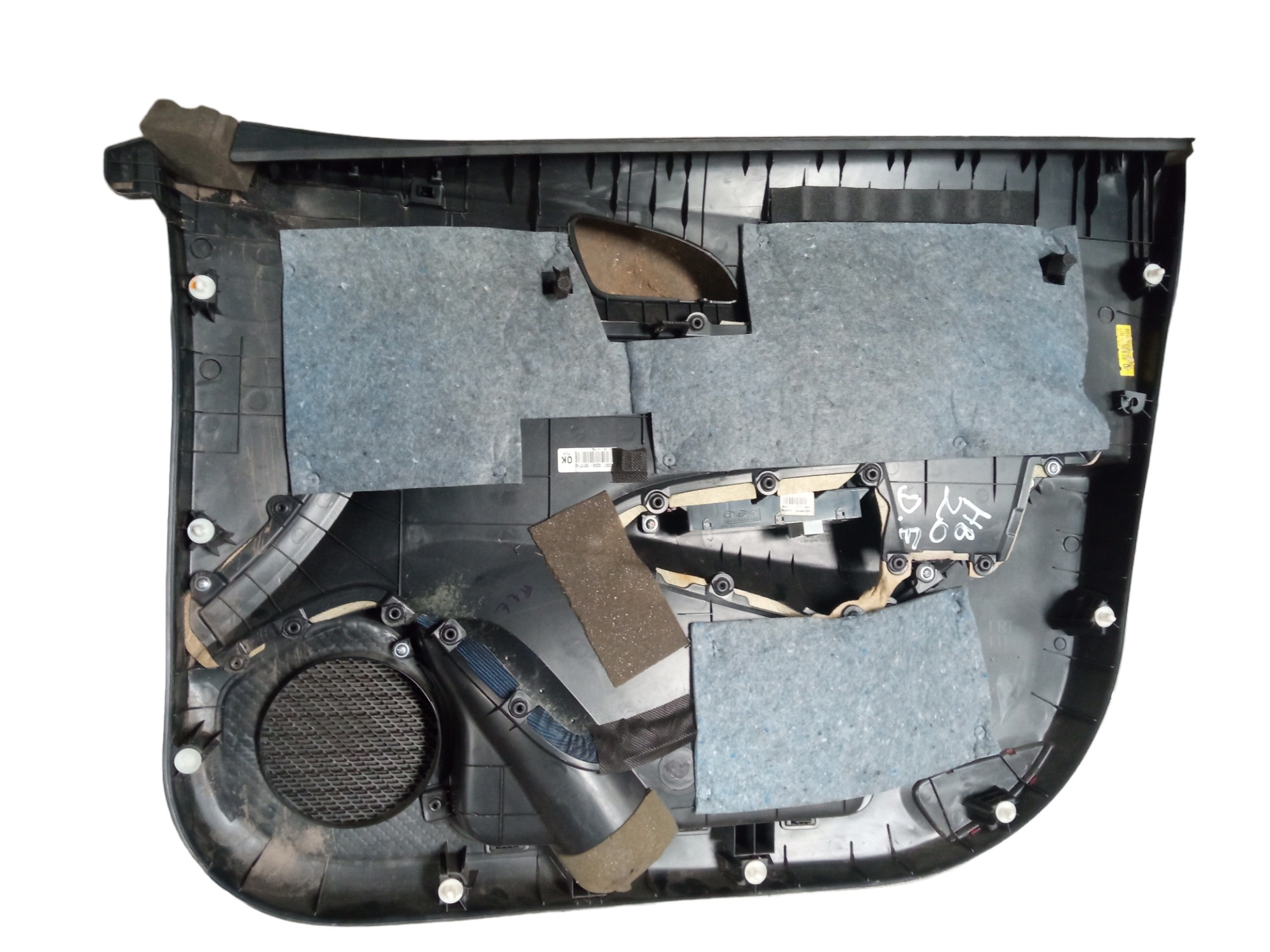 Forro De Porta Dianteiro Esquerdo Hyundai Hb20 1.6 2014  Preto 4