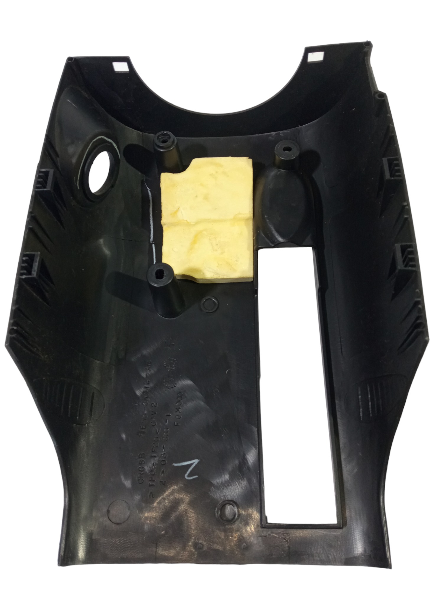 Moldura Acabamento Inferior Coluna Direcao Ford Fusion 2007 4