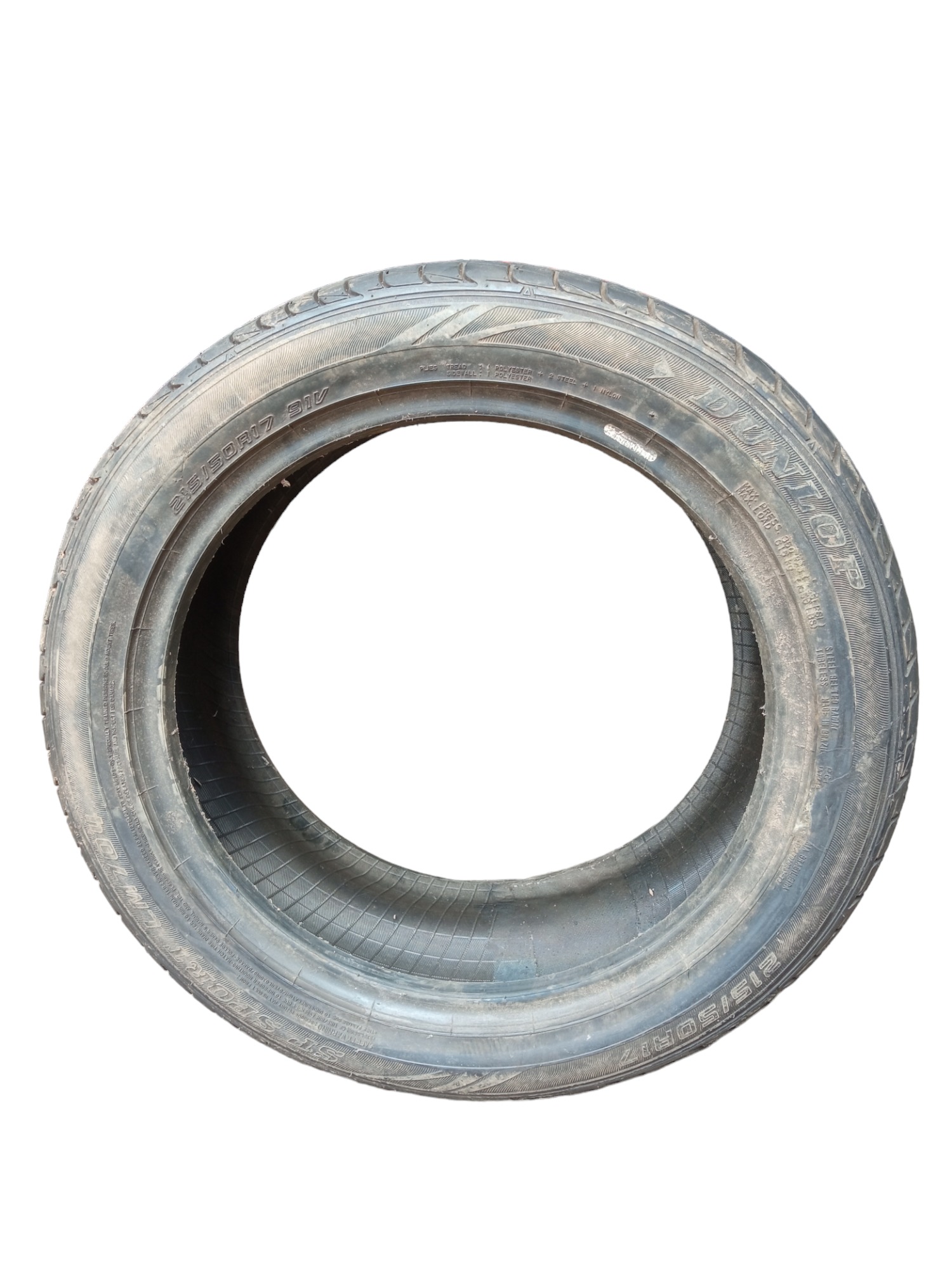 Pneu Dunlop Sp Sport Lm704 205 / 50 91v R 17 Usado 5