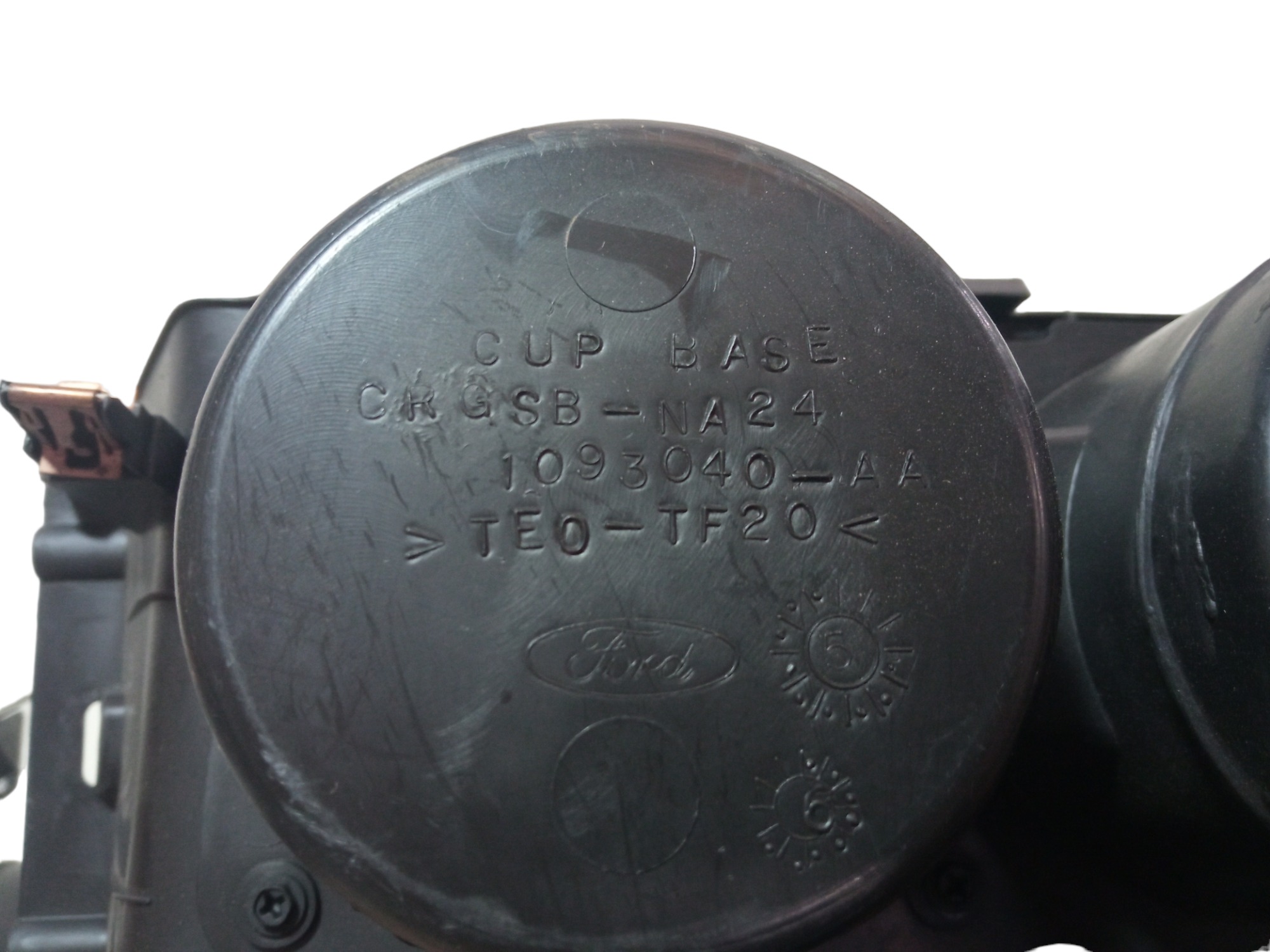 Moldura Porta Copos Console Ford Fusion 2006 2007 2008 2009 4