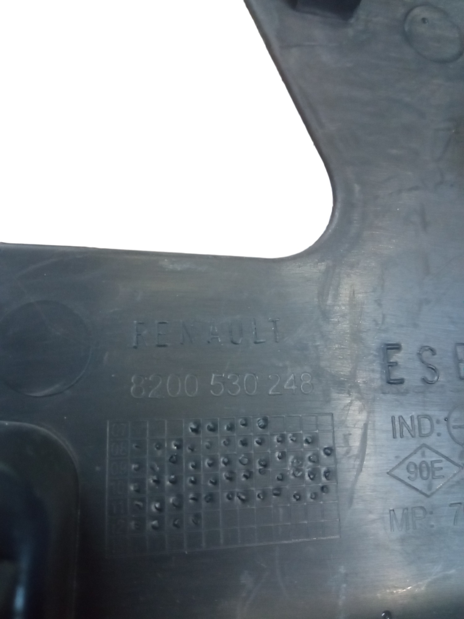 Acabamento Esquerdo Banco Traseiro Renault Sandero 08/14 5
