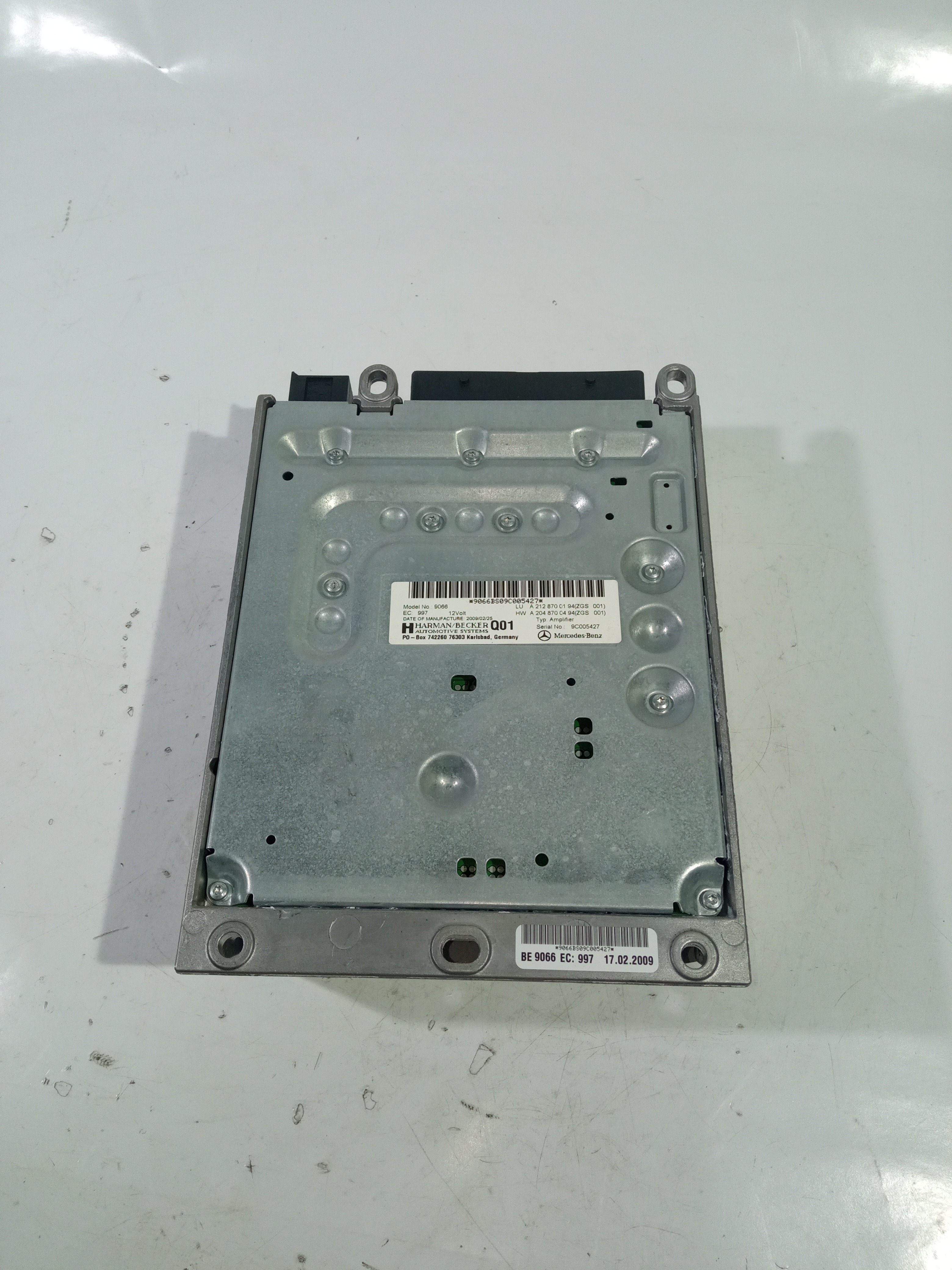 Módulo De Som Original Mercedes E350 2009 Prata 3