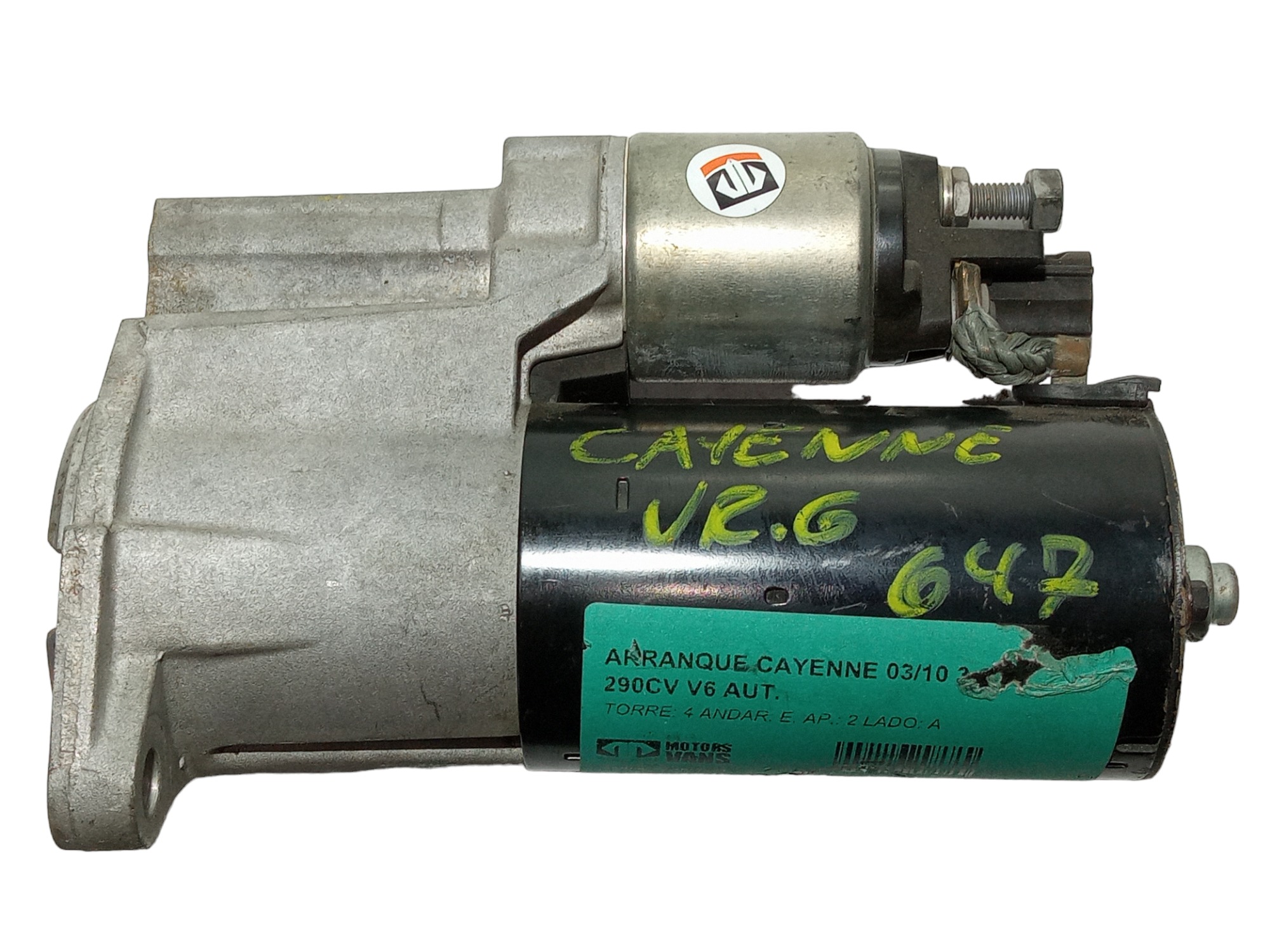 Motor De Arranque Partida Porsche Cayenne 2006 A 2009 3 6 V6 1