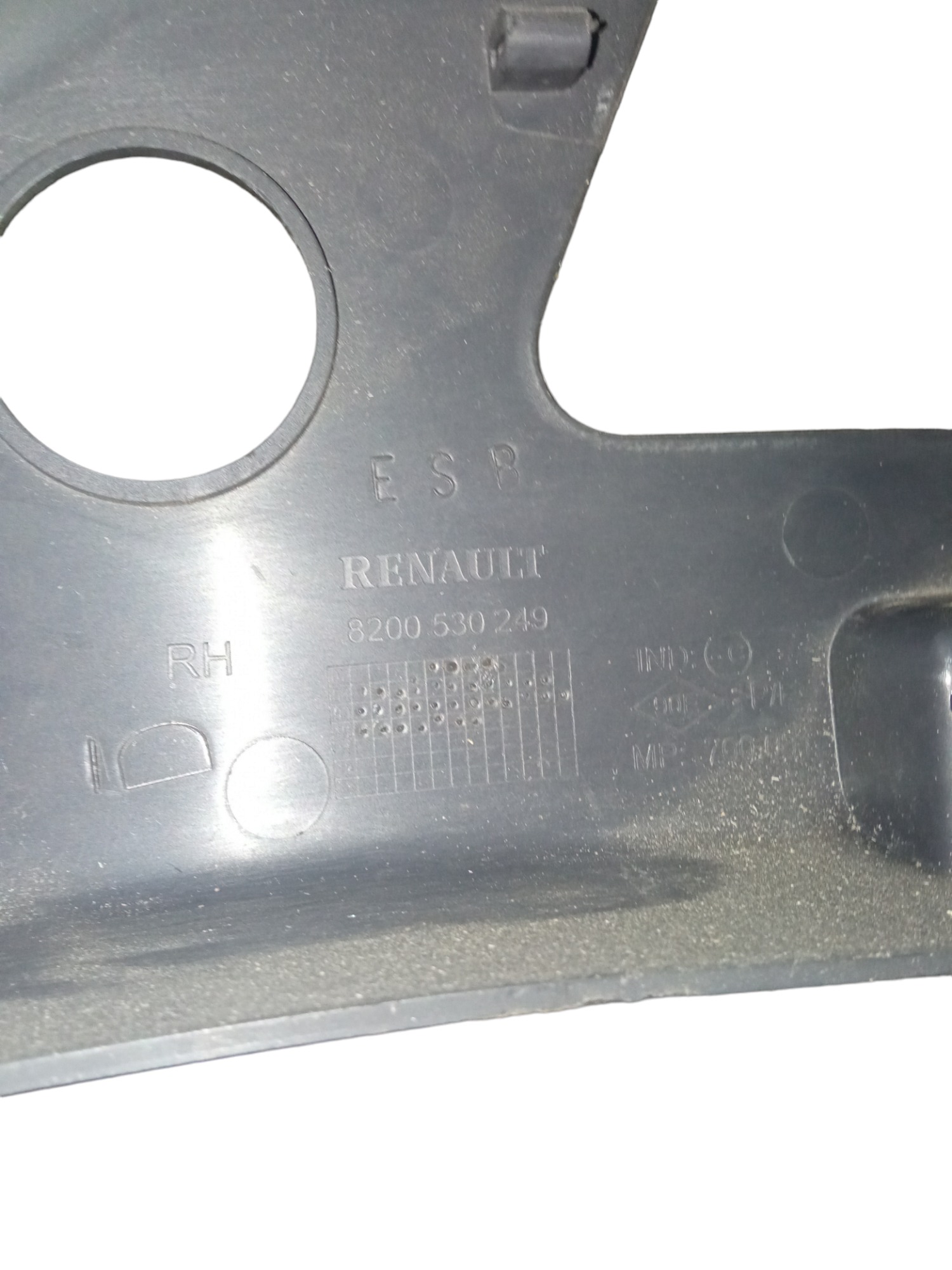 Acabamento Coluna Banco Tras/direito Renault Sandero 09/14 Preto 1 5