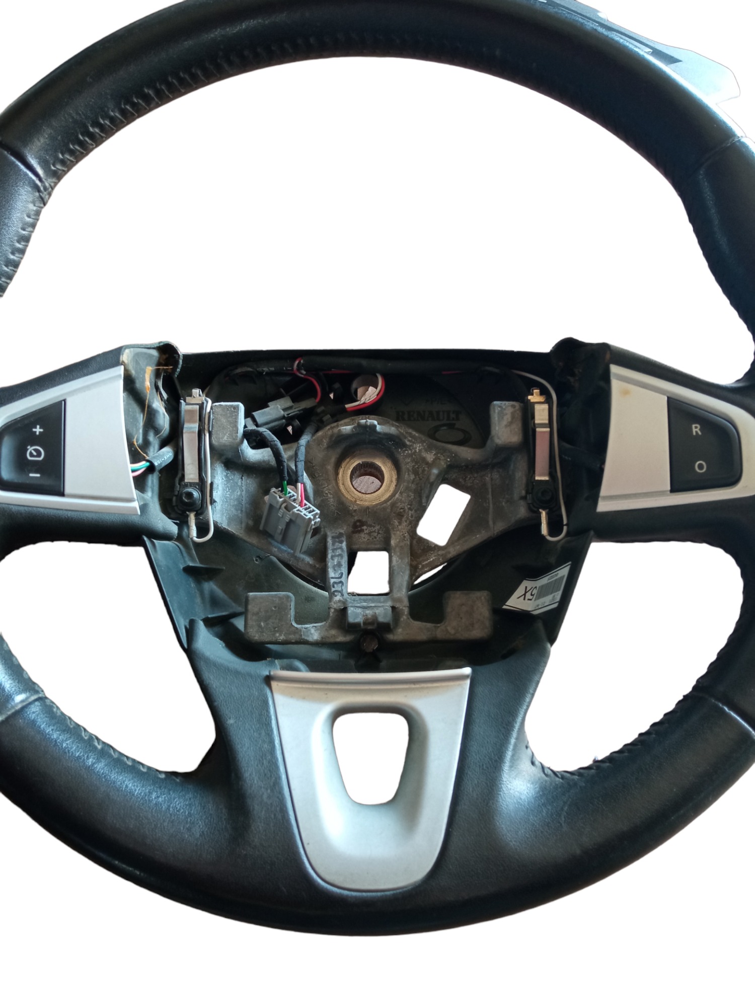Volante Renault Fluence 2012 Revestido Couro 484300020r M.v P 6