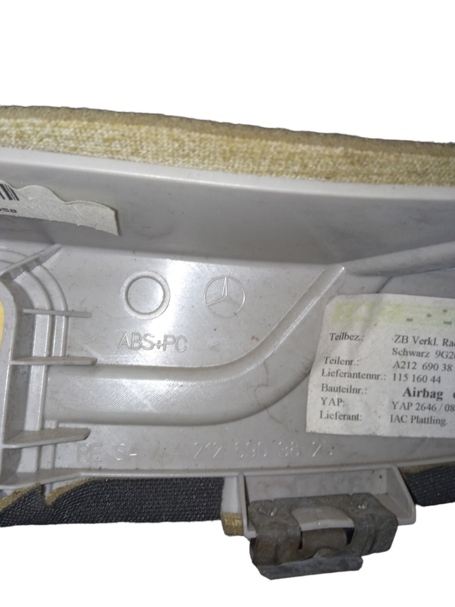 Acabamento Coluna Traseira Esquerda Mercedes E350 2009/2013 5