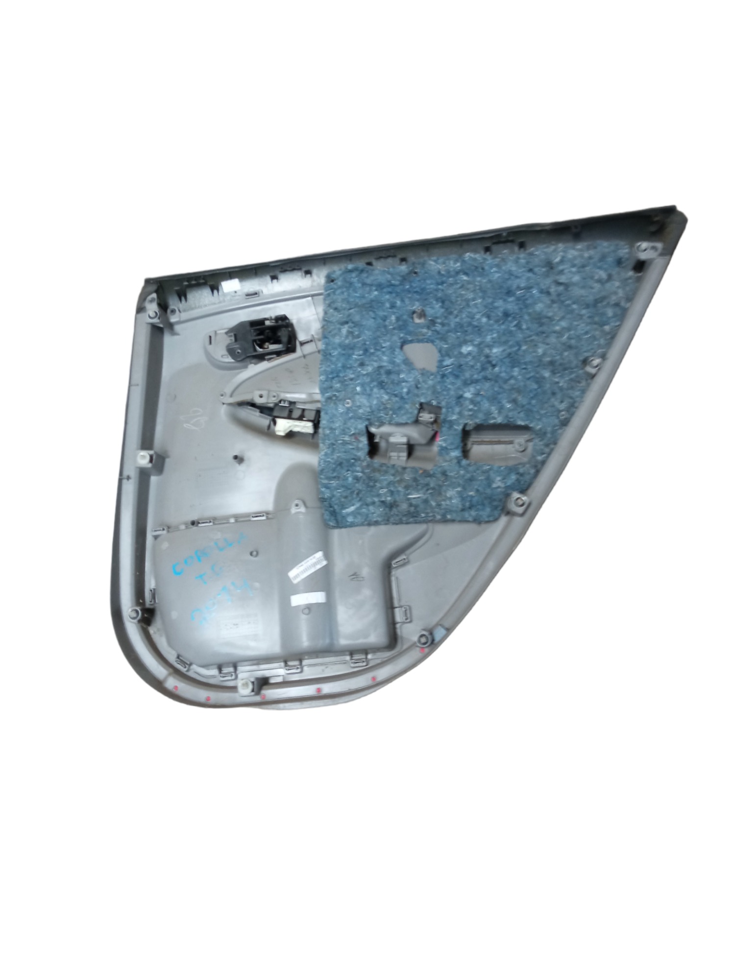 Forro De Porta Traseira Esquerda Toyota Corolla 2015 4
