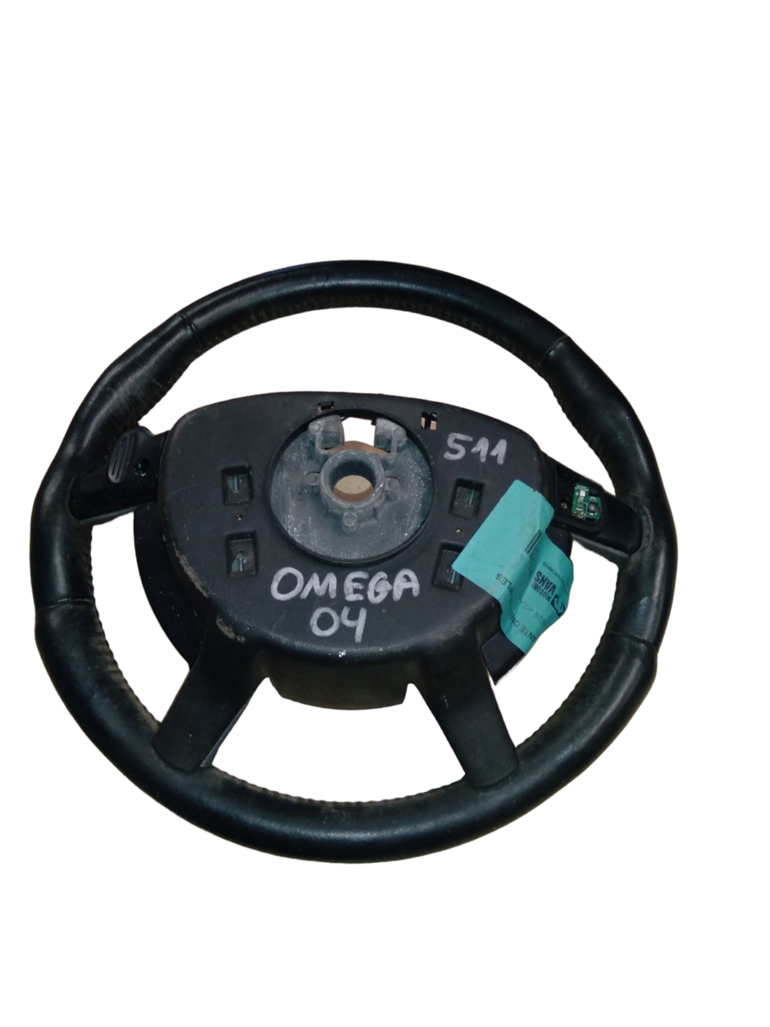 Volante Gm Omega 2004/2006 Com Avarias M.v Preto 5