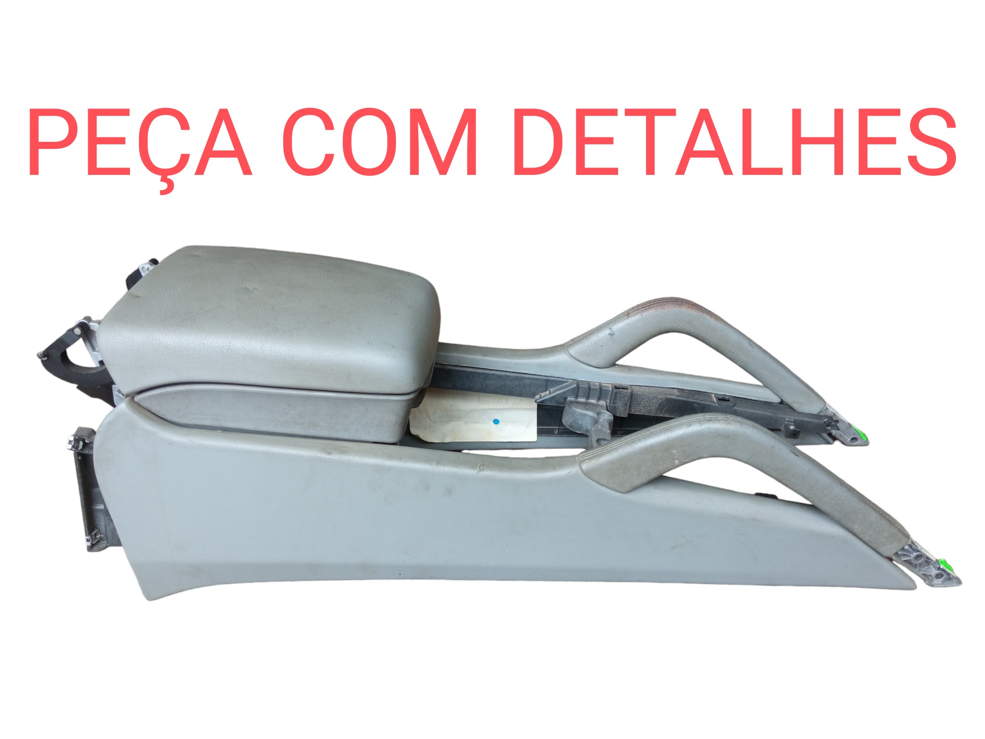 Console Central Apoio Braco Porsche Cayenne 2009 Original  Cinza 2