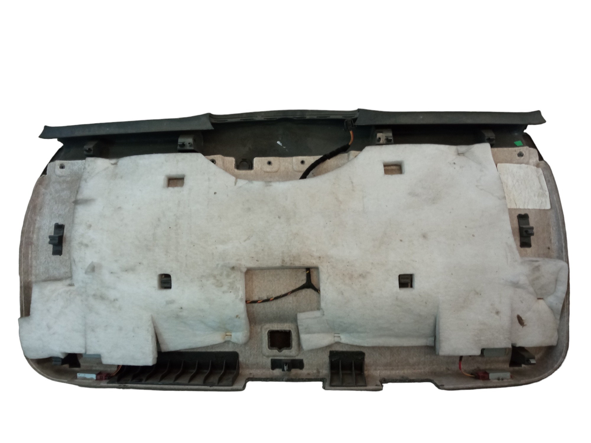Forro Acabamento Tampa Traseira Porsche Cayenne 2009 Usado  Cinza 4