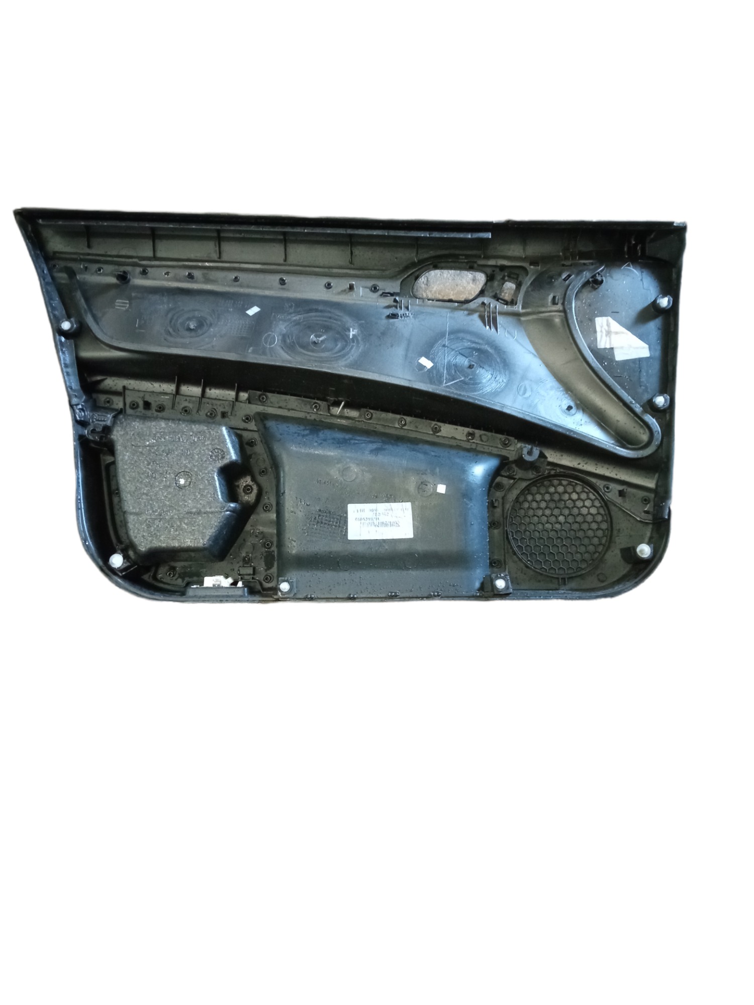 Forro Porta Peugeot 407 2004 2009 2011 Dianteiro Direito Preto 2