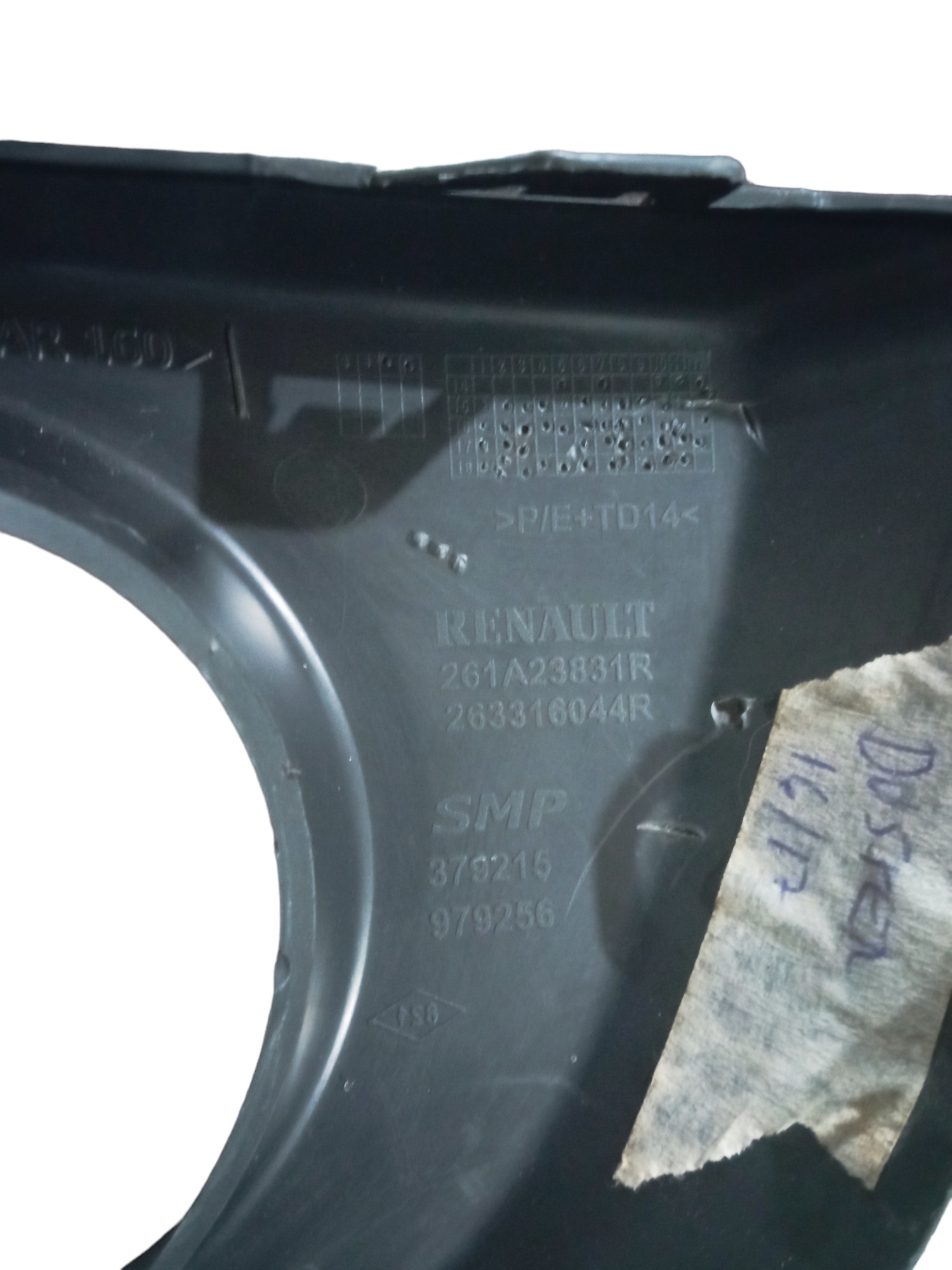 Moldura Farol De Milha Lado Direito Renault Duster 2016 2017 5